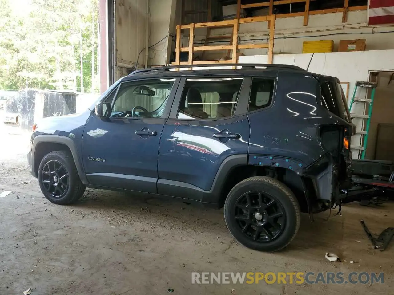 2 Photograph of a damaged car ZACNJDBB0MPM45036 JEEP RENEGADE 2021