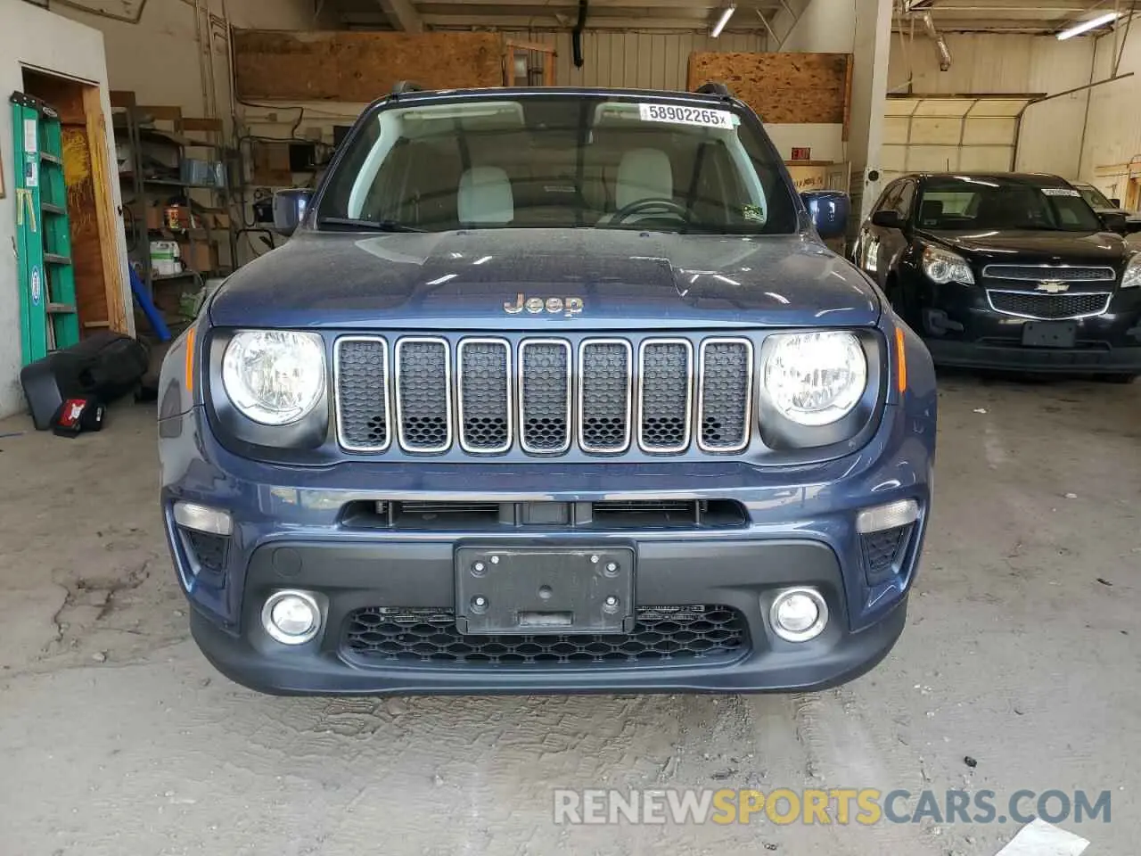 5 Photograph of a damaged car ZACNJDBB0MPM45036 JEEP RENEGADE 2021