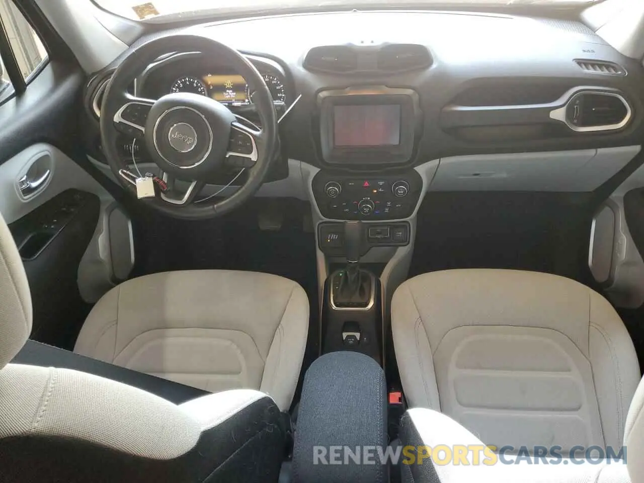 8 Photograph of a damaged car ZACNJDBB0MPM45036 JEEP RENEGADE 2021