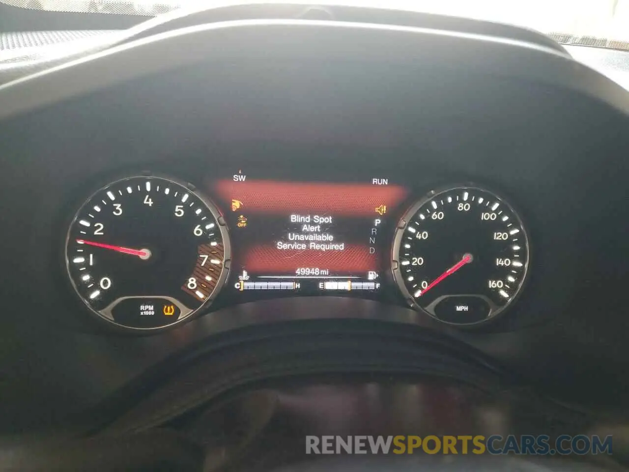 9 Photograph of a damaged car ZACNJDBB0MPM45036 JEEP RENEGADE 2021