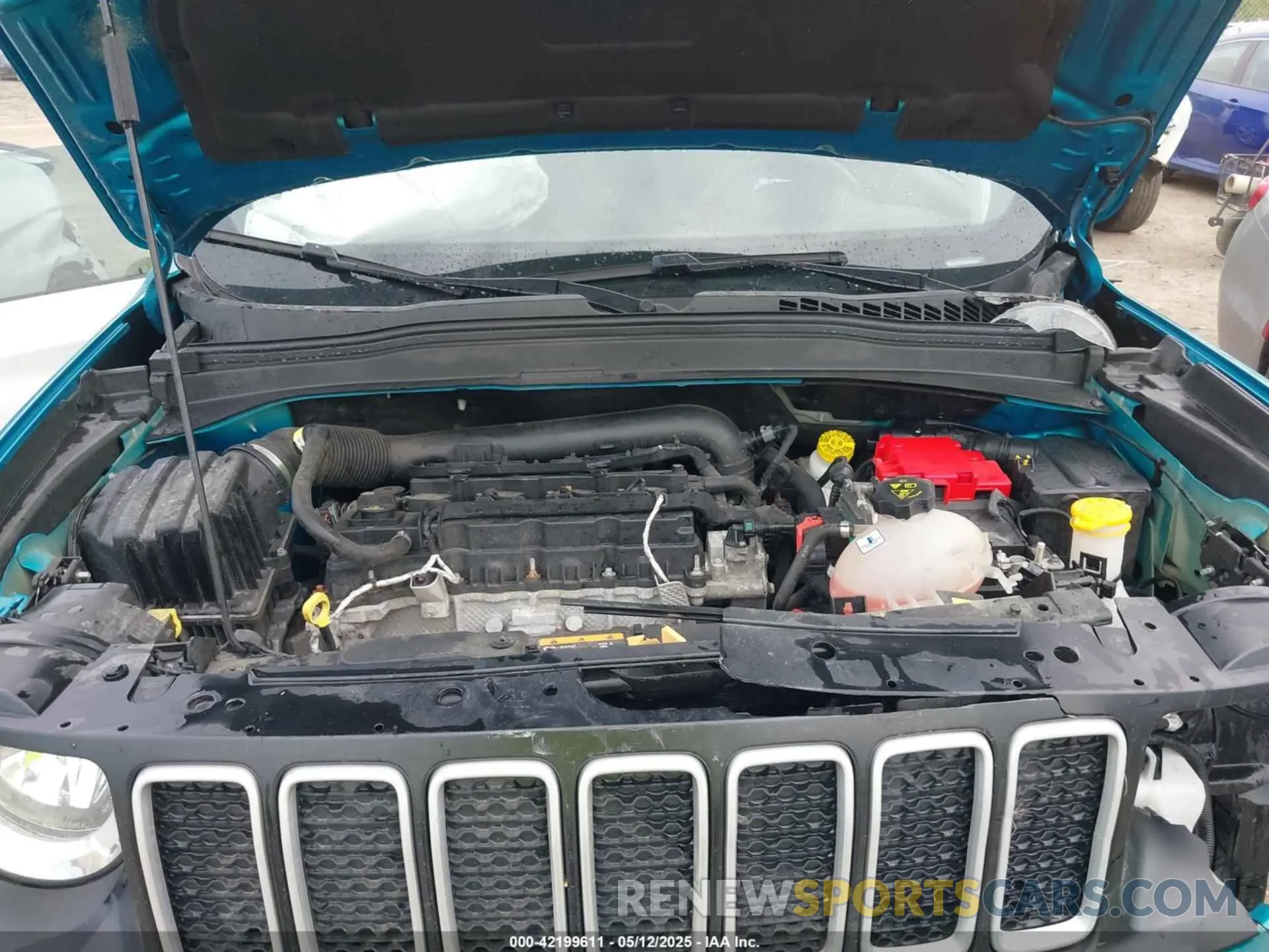 10 Photograph of a damaged car ZACNJDBB0MPM92423 JEEP RENEGADE 2021