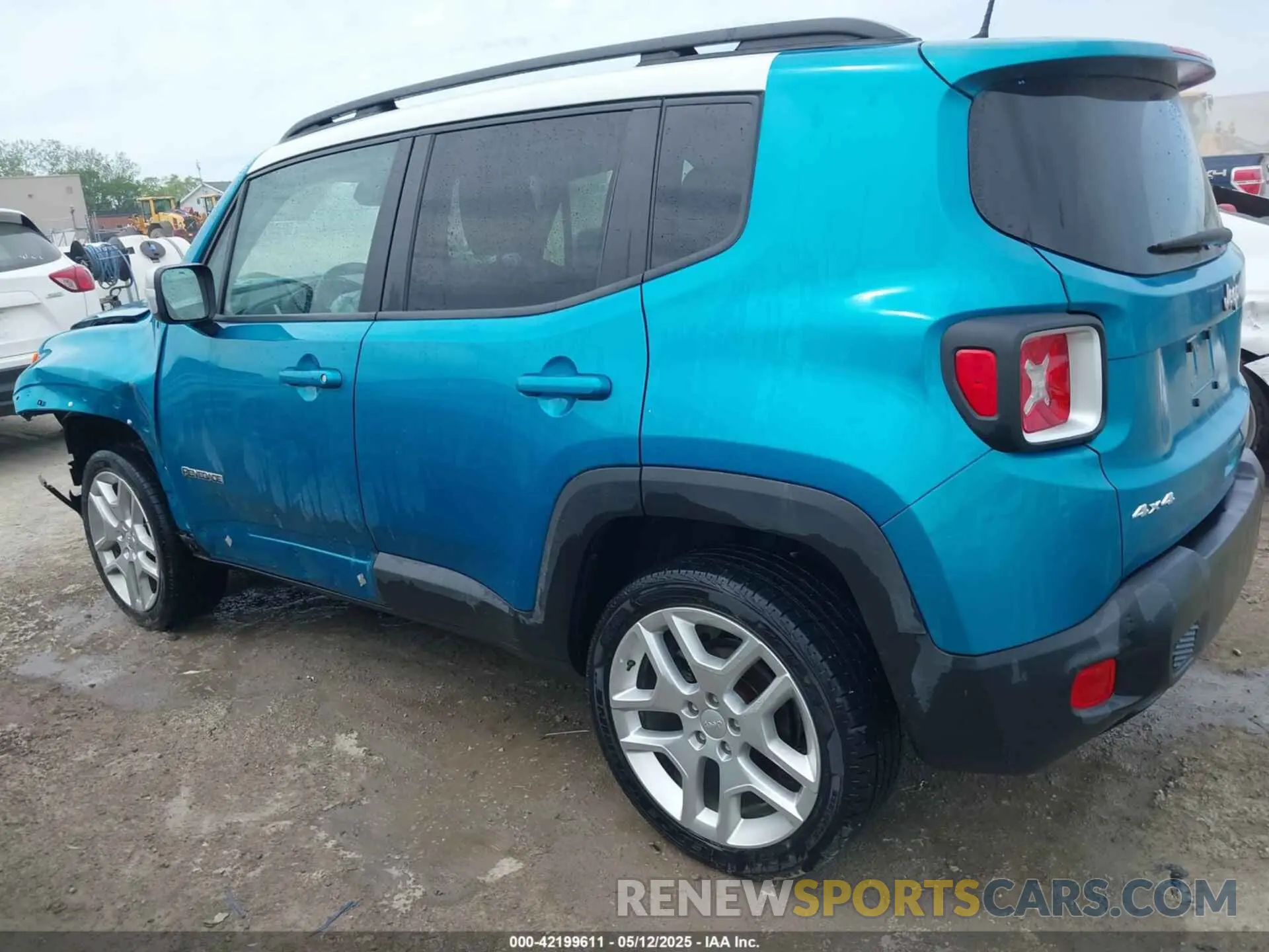 14 Photograph of a damaged car ZACNJDBB0MPM92423 JEEP RENEGADE 2021