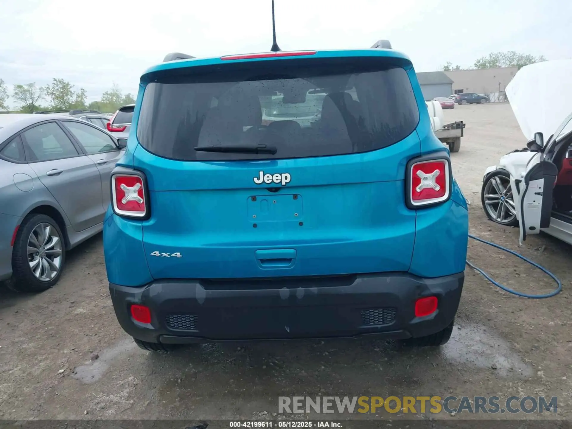 16 Photograph of a damaged car ZACNJDBB0MPM92423 JEEP RENEGADE 2021