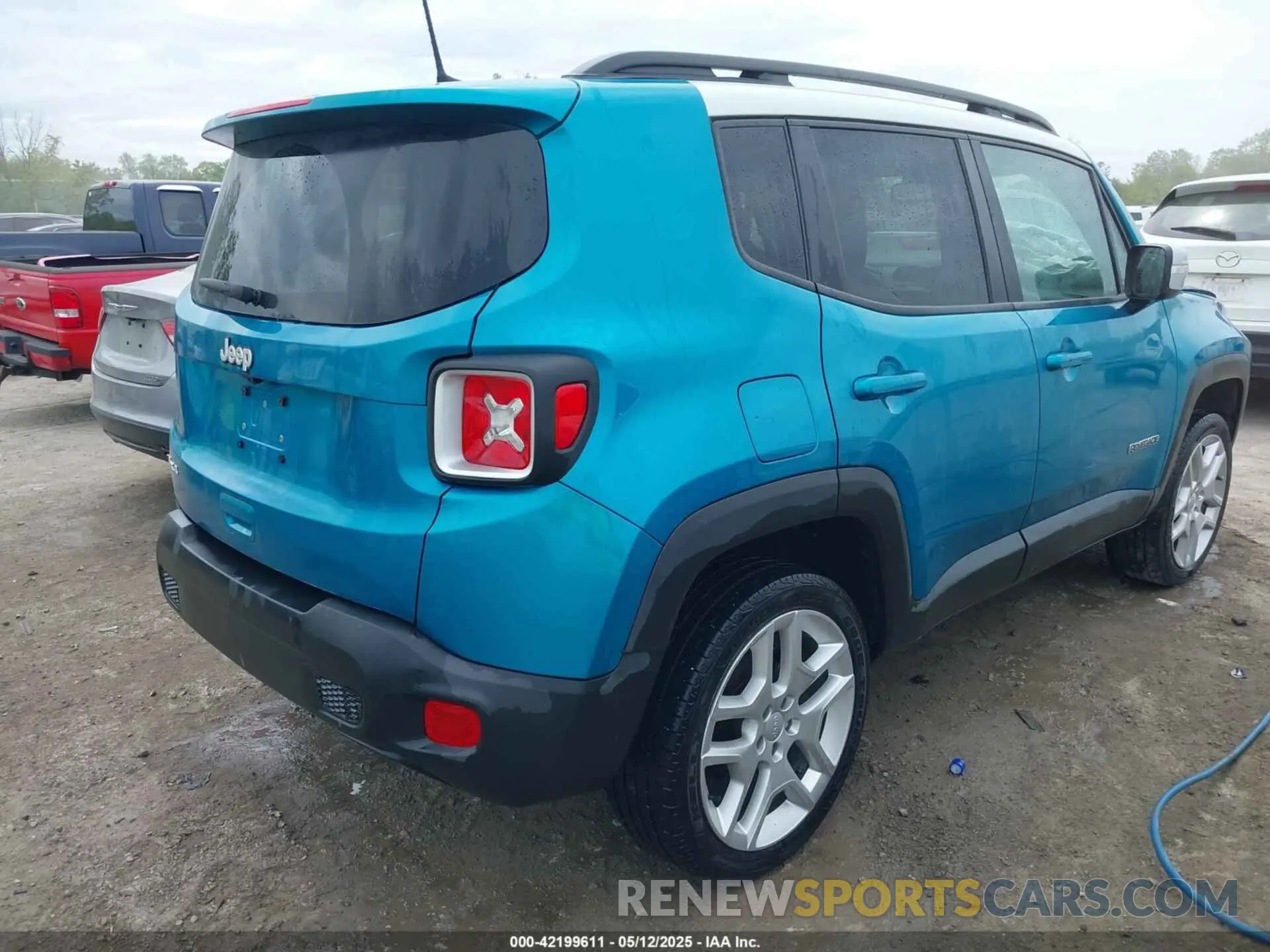 4 Photograph of a damaged car ZACNJDBB0MPM92423 JEEP RENEGADE 2021