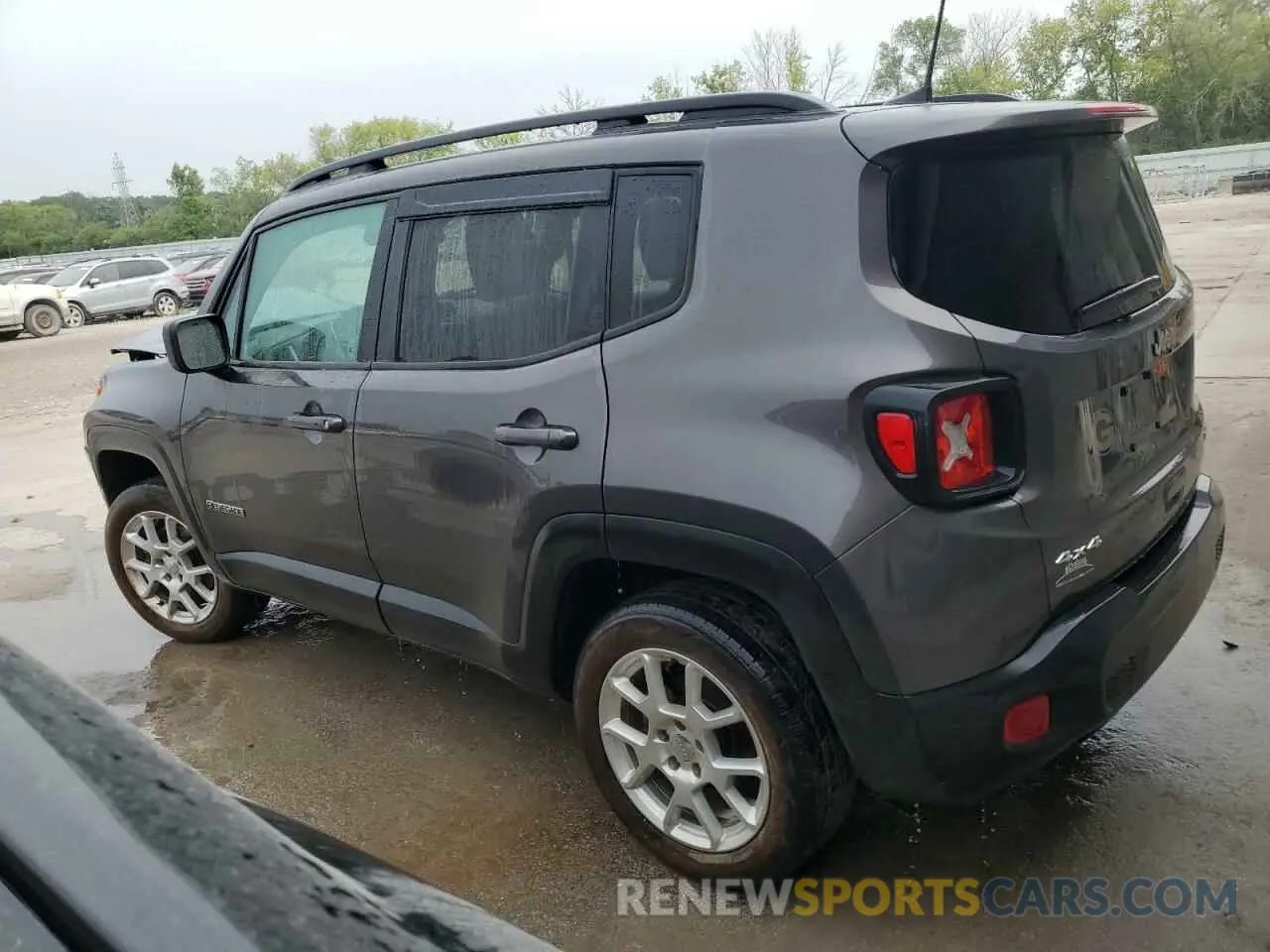 2 Photograph of a damaged car ZACNJDBB1MPM48785 JEEP RENEGADE 2021