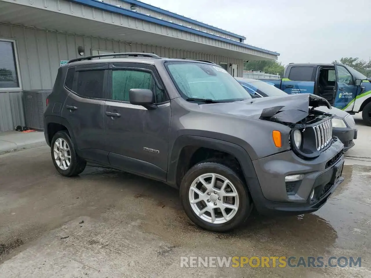 4 Photograph of a damaged car ZACNJDBB1MPM48785 JEEP RENEGADE 2021