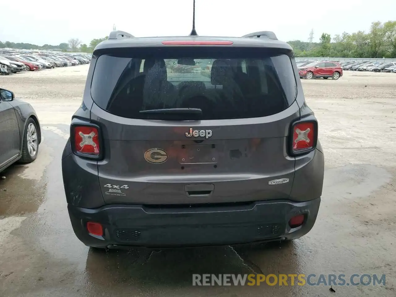 6 Photograph of a damaged car ZACNJDBB1MPM48785 JEEP RENEGADE 2021