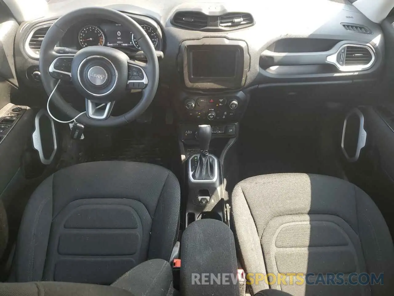 8 Photograph of a damaged car ZACNJDBB1MPM48785 JEEP RENEGADE 2021