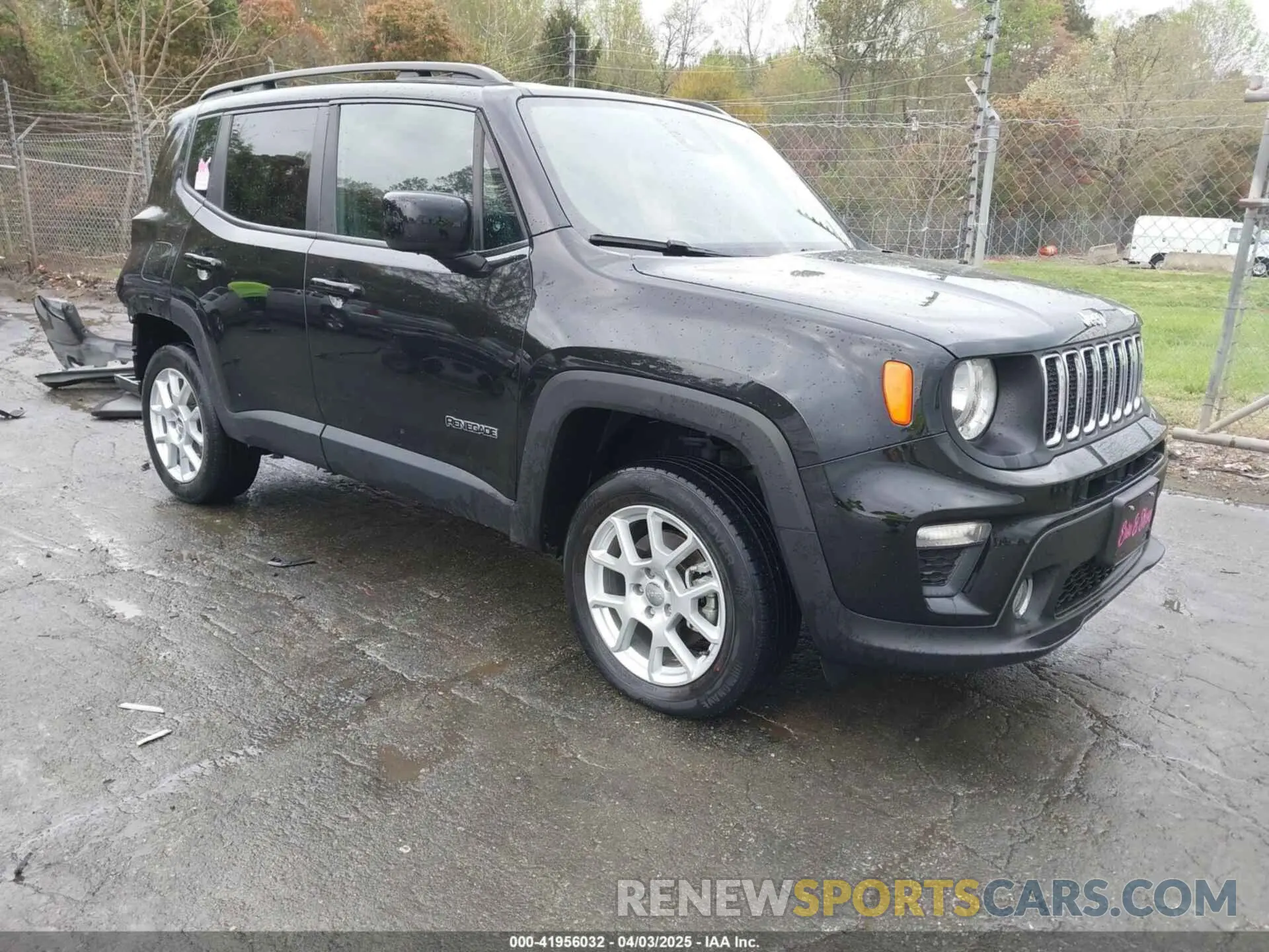 1 Photograph of a damaged car ZACNJDBB1MPN30757 JEEP RENEGADE 2021