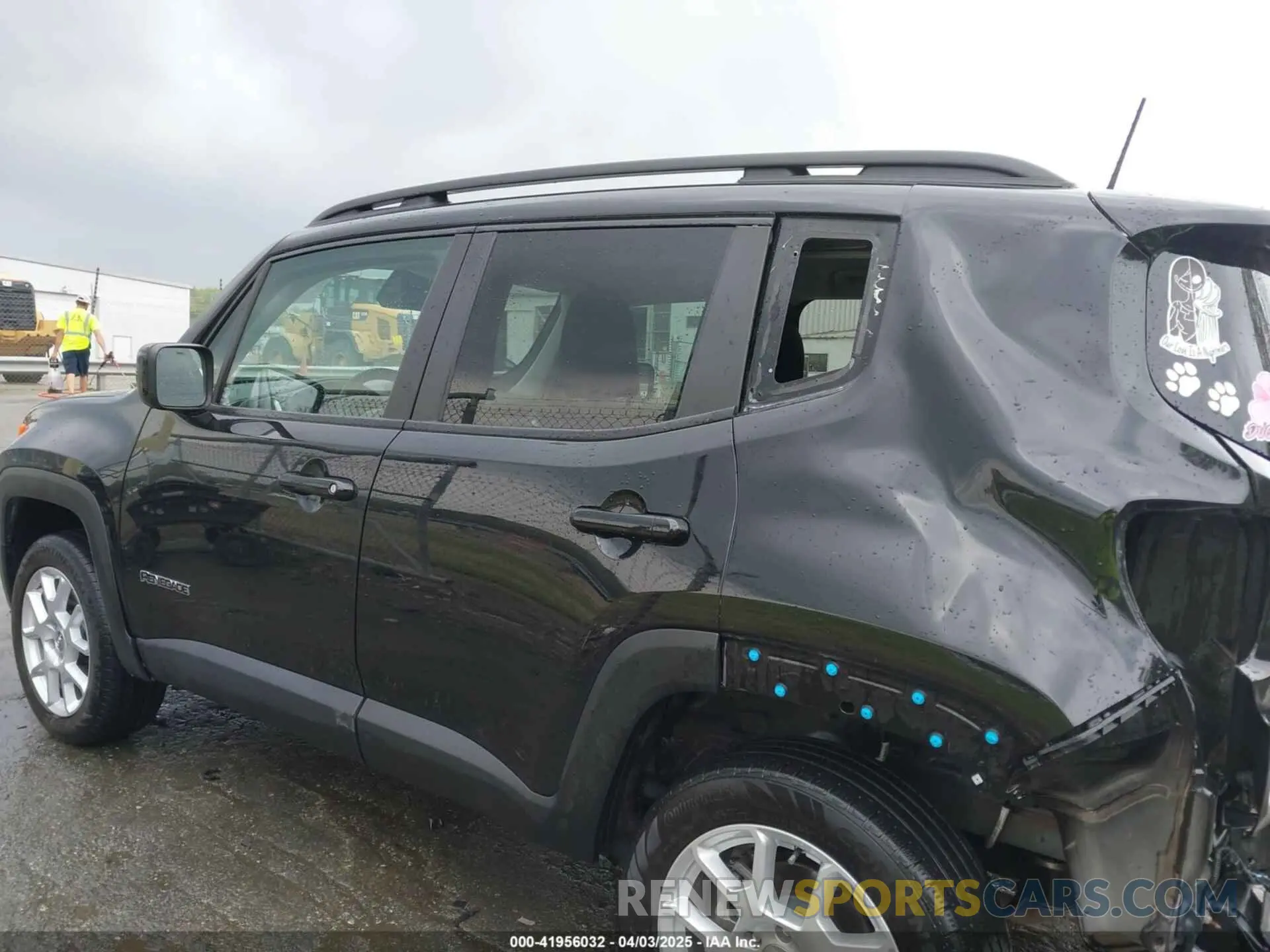 14 Photograph of a damaged car ZACNJDBB1MPN30757 JEEP RENEGADE 2021