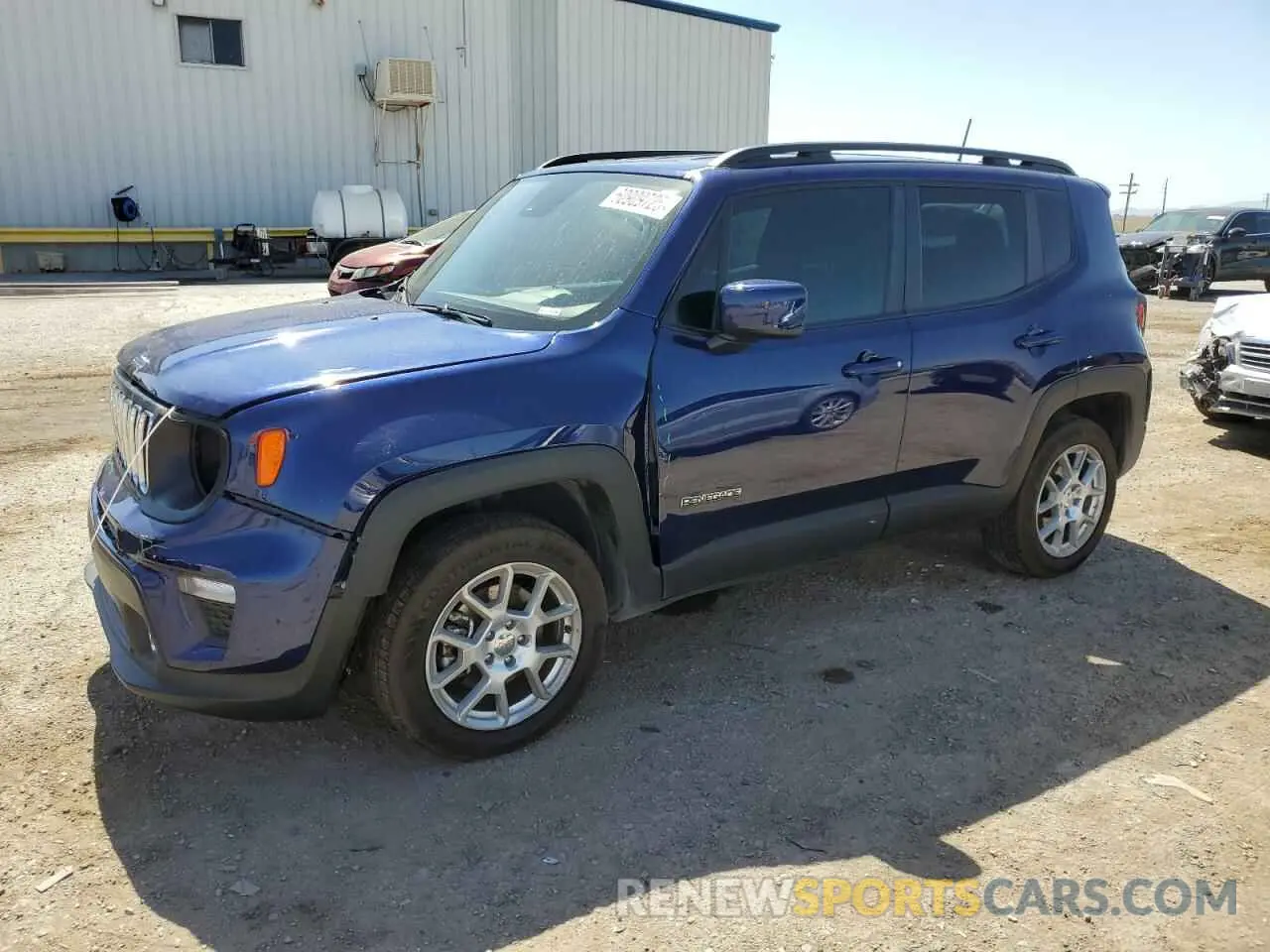 1 Photograph of a damaged car ZACNJDBB1MPN33965 JEEP RENEGADE 2021