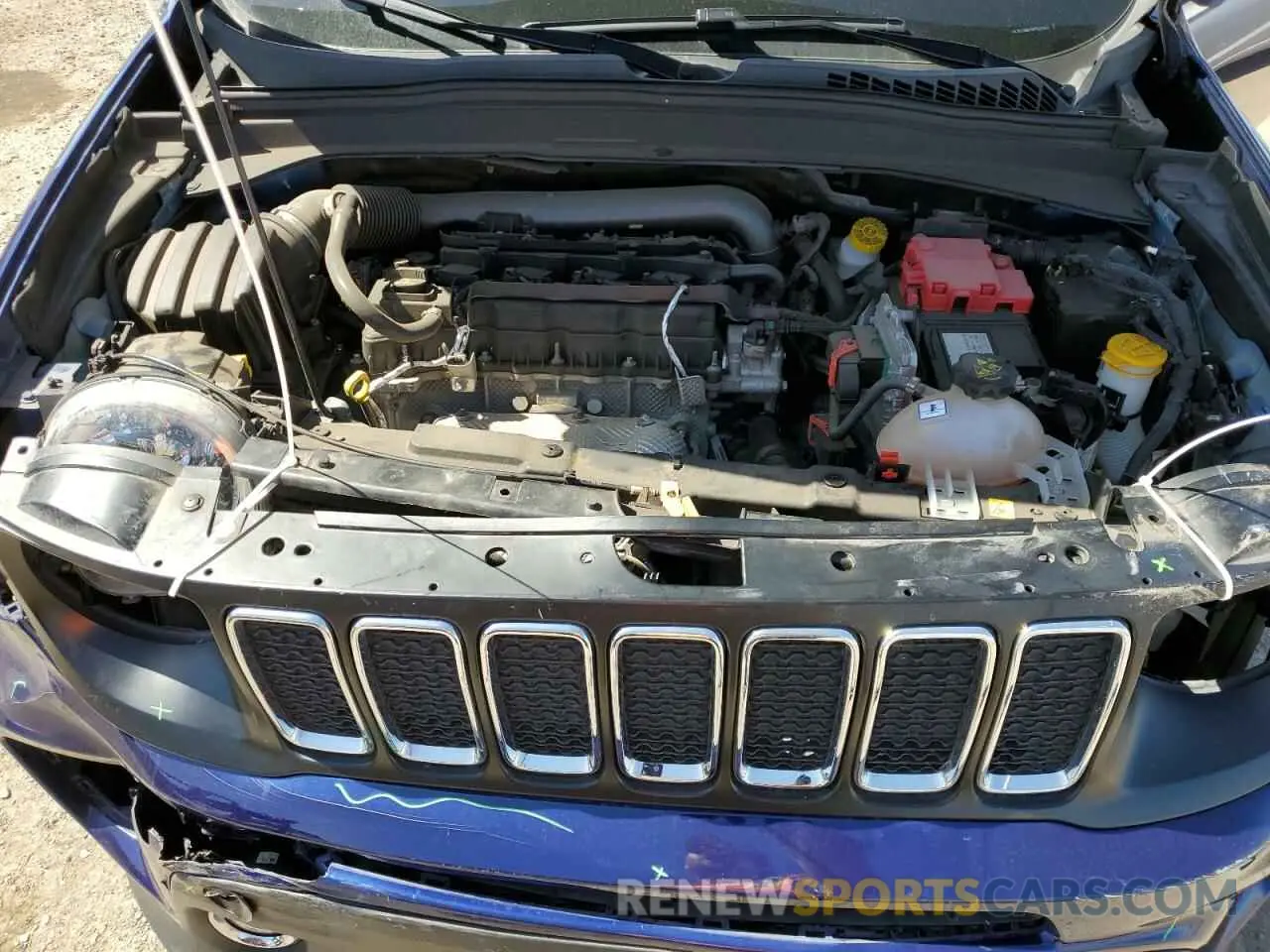 11 Photograph of a damaged car ZACNJDBB1MPN33965 JEEP RENEGADE 2021