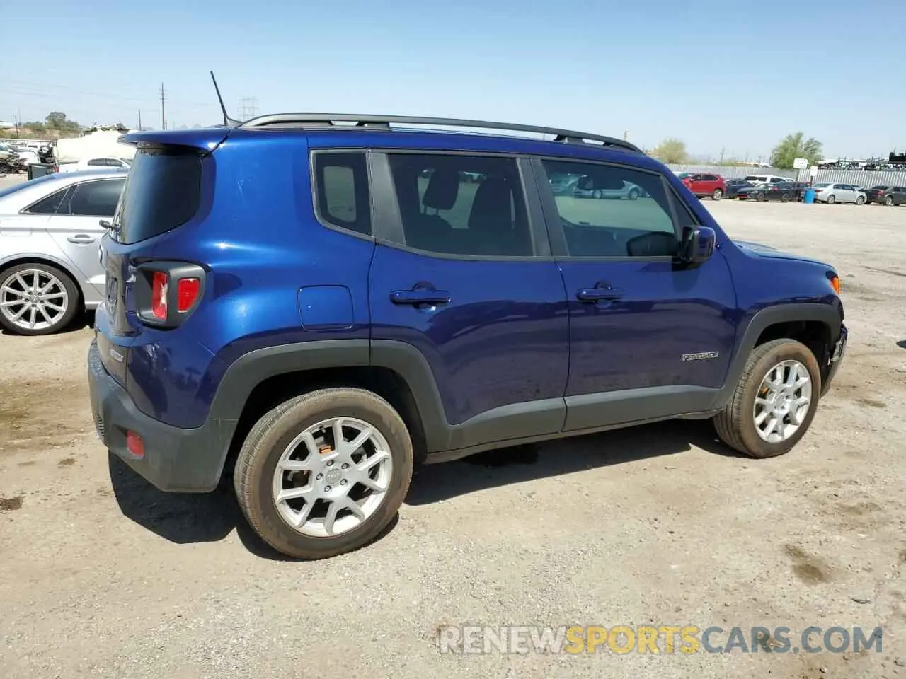 3 Photograph of a damaged car ZACNJDBB1MPN33965 JEEP RENEGADE 2021