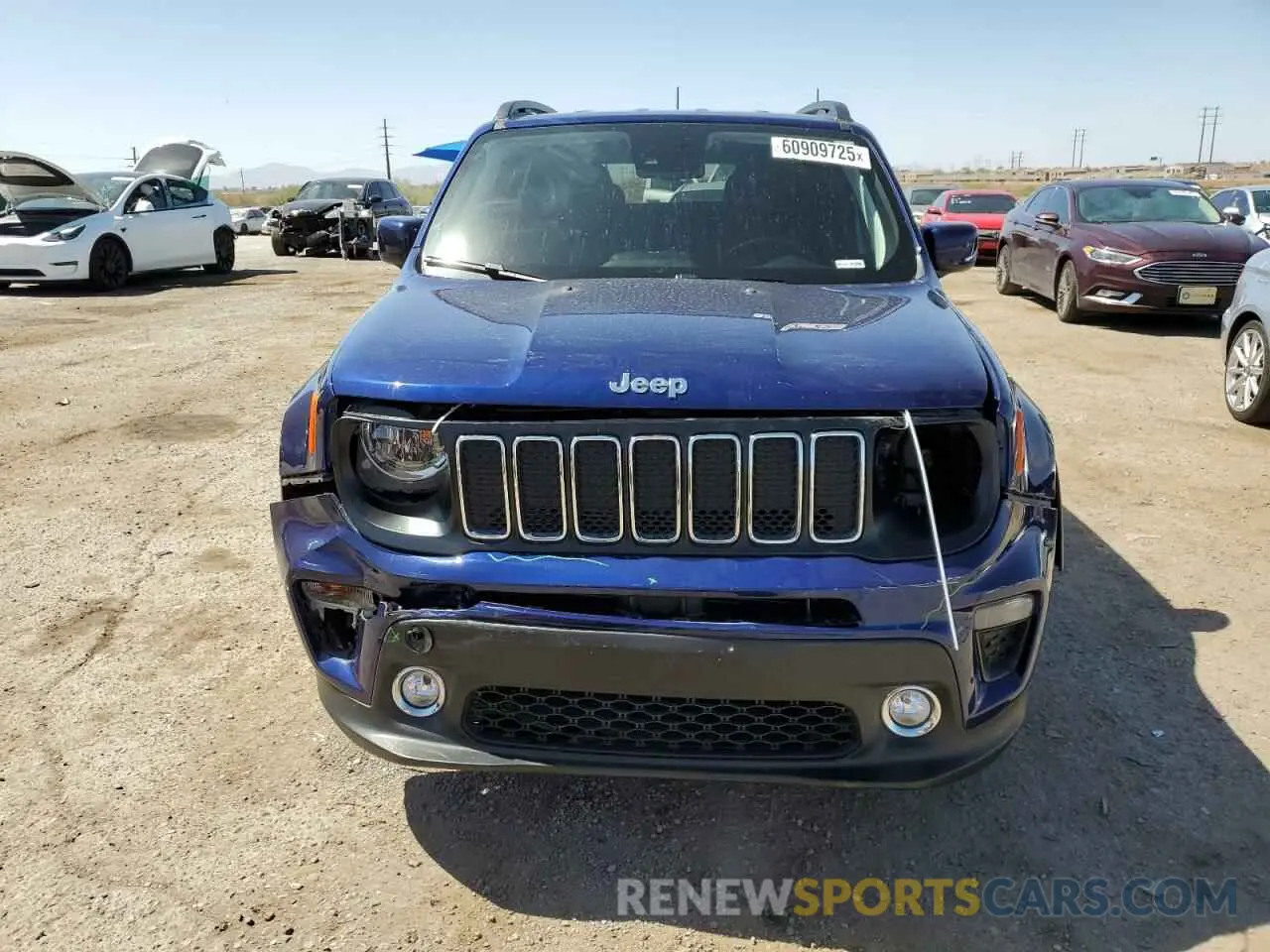 5 Photograph of a damaged car ZACNJDBB1MPN33965 JEEP RENEGADE 2021