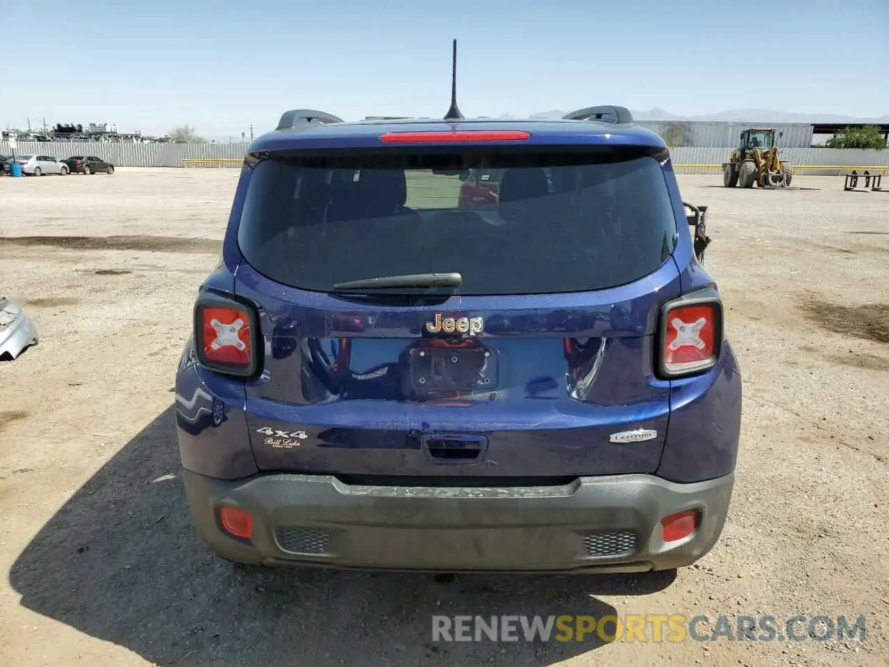 6 Photograph of a damaged car ZACNJDBB1MPN33965 JEEP RENEGADE 2021