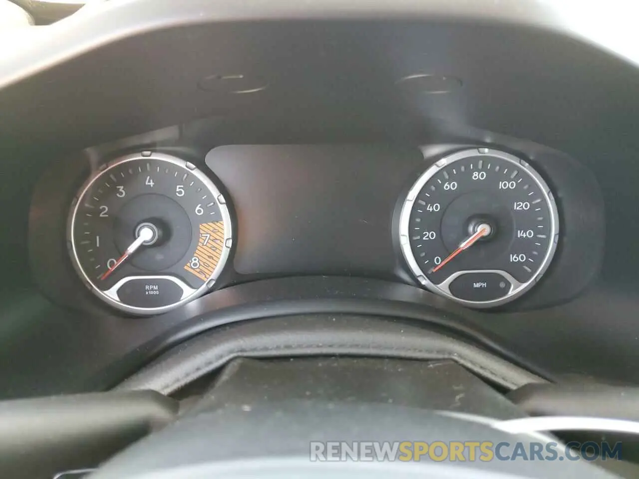 9 Photograph of a damaged car ZACNJDBB1MPN33965 JEEP RENEGADE 2021