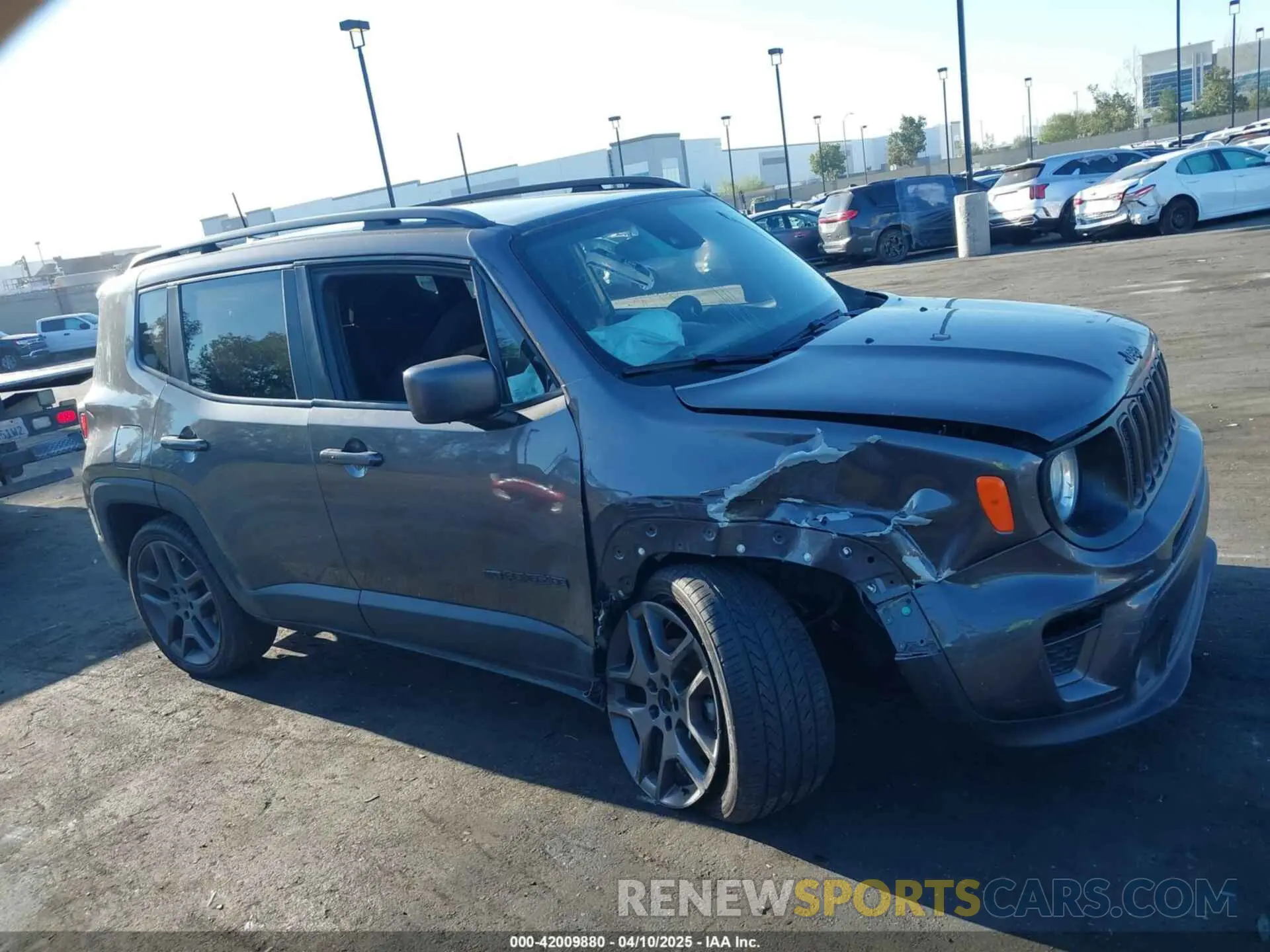 13 Photograph of a damaged car ZACNJDBB2MPM79995 JEEP RENEGADE 2021