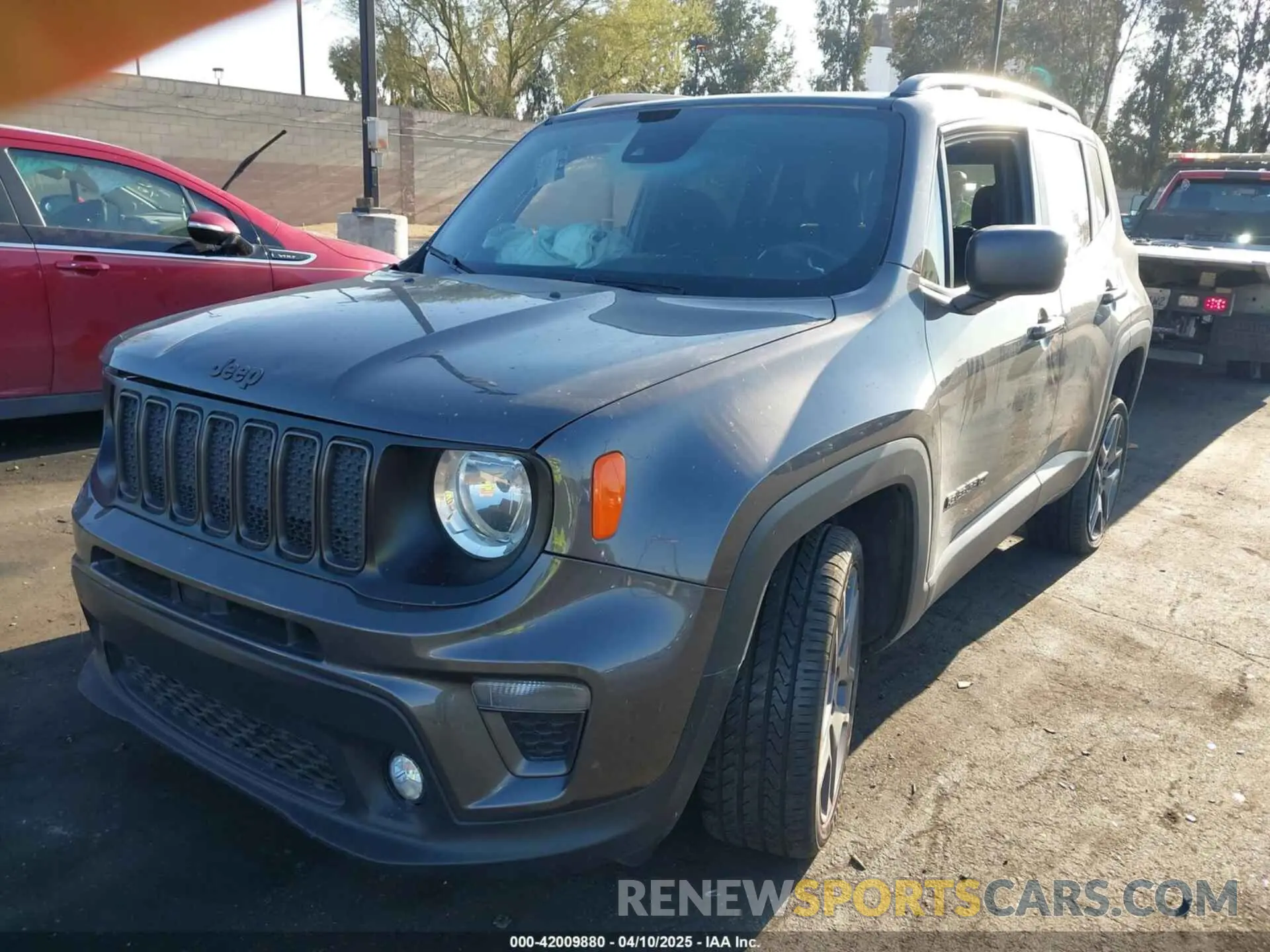 2 Photograph of a damaged car ZACNJDBB2MPM79995 JEEP RENEGADE 2021