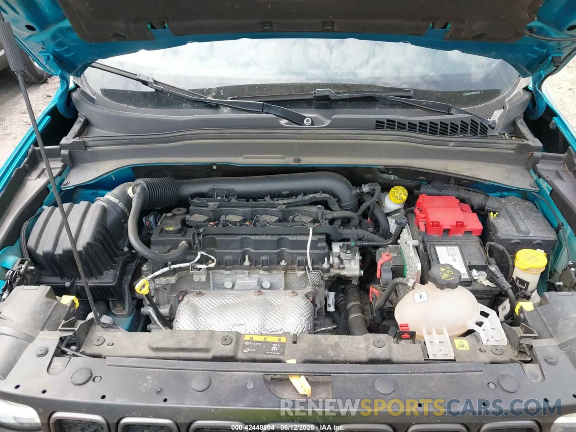 10 Photograph of a damaged car ZACNJDBB2MPM95095 JEEP RENEGADE 2021