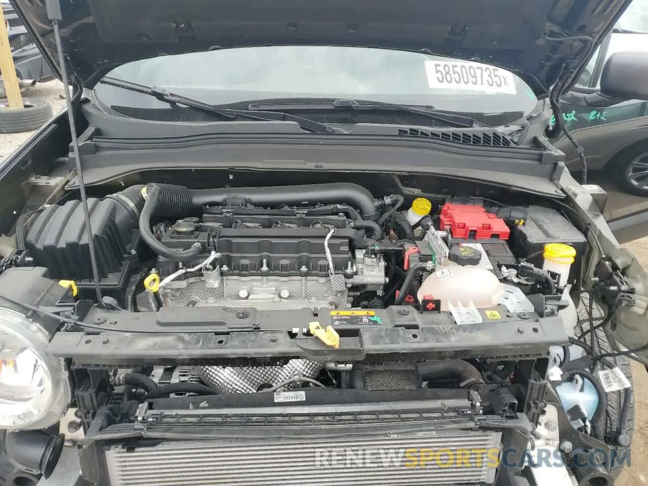 11 Photograph of a damaged car ZACNJDBB2MPM96425 JEEP RENEGADE 2021