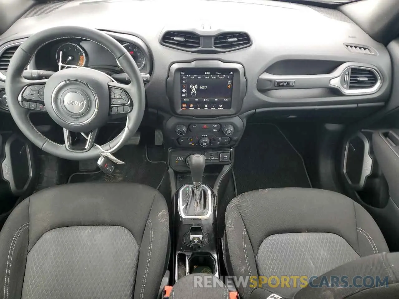 8 Photograph of a damaged car ZACNJDBB2MPM96425 JEEP RENEGADE 2021