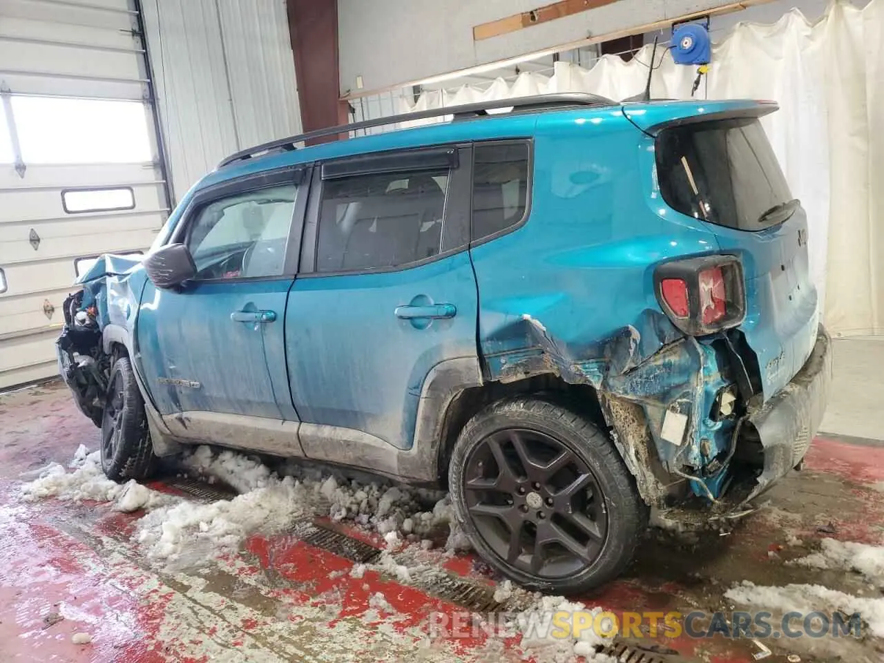 2 Photograph of a damaged car ZACNJDBB2MPN14695 JEEP RENEGADE 2021