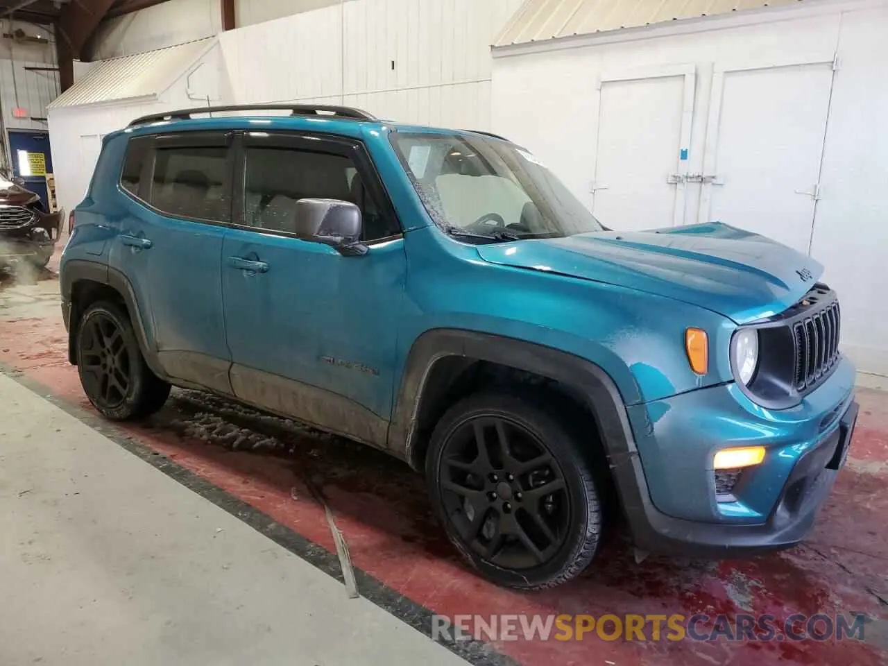 4 Photograph of a damaged car ZACNJDBB2MPN14695 JEEP RENEGADE 2021