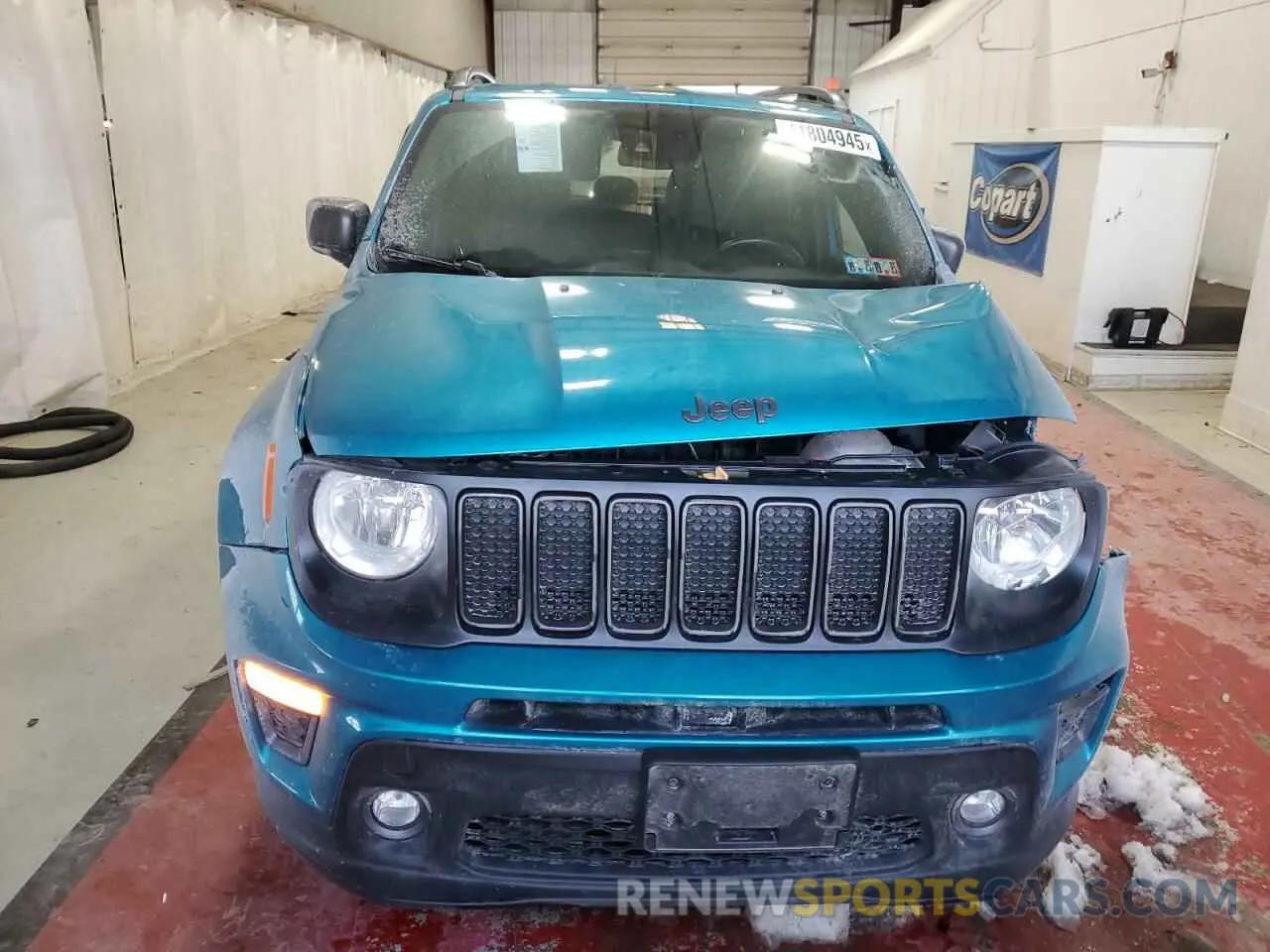 5 Photograph of a damaged car ZACNJDBB2MPN14695 JEEP RENEGADE 2021
