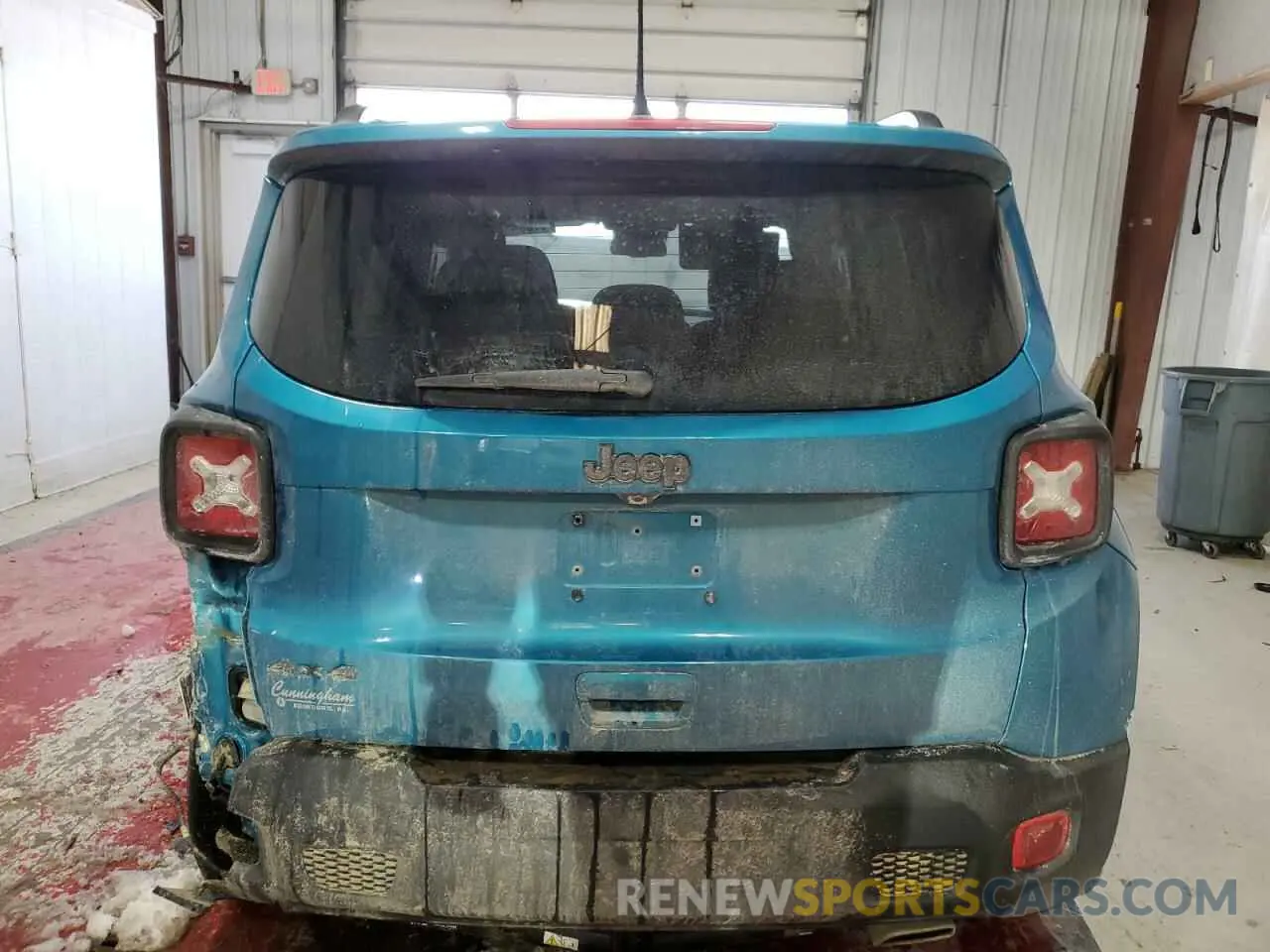 6 Photograph of a damaged car ZACNJDBB2MPN14695 JEEP RENEGADE 2021