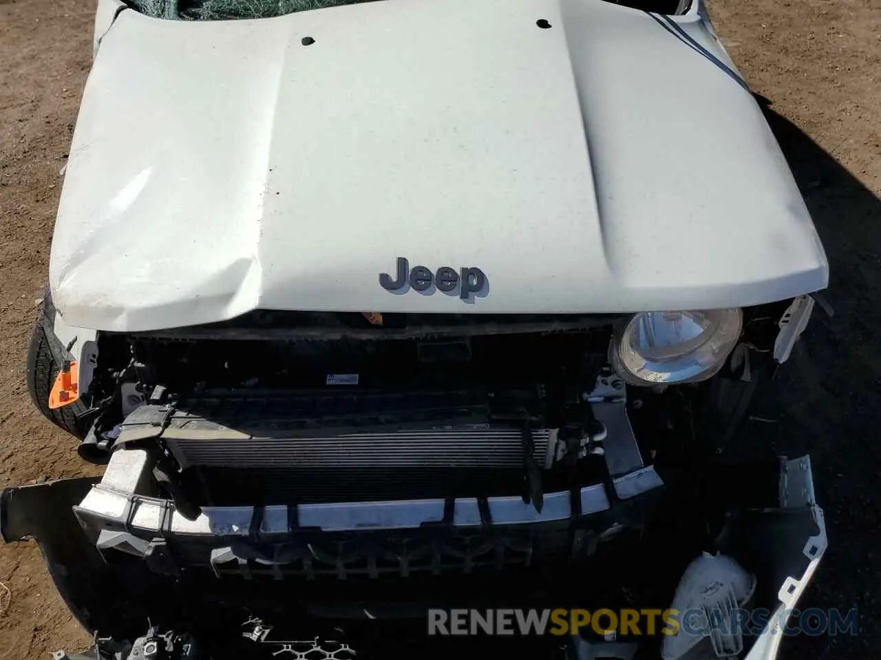 12 Photograph of a damaged car ZACNJDBB3MPM38405 JEEP RENEGADE 2021