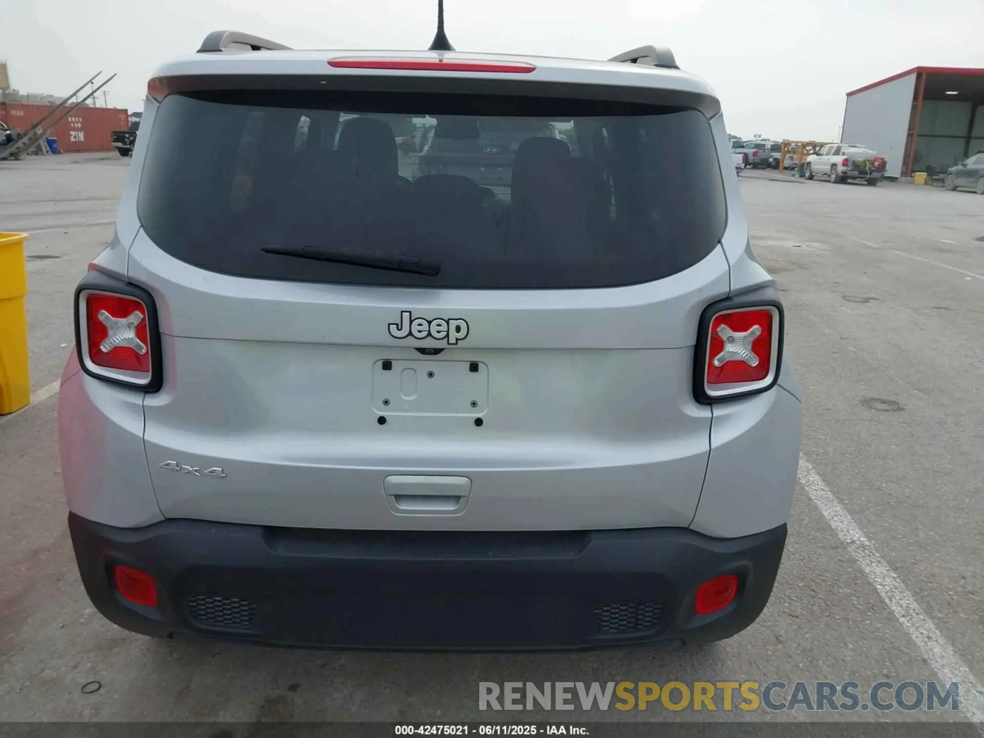 17 Photograph of a damaged car ZACNJDBB3MPM57083 JEEP RENEGADE 2021