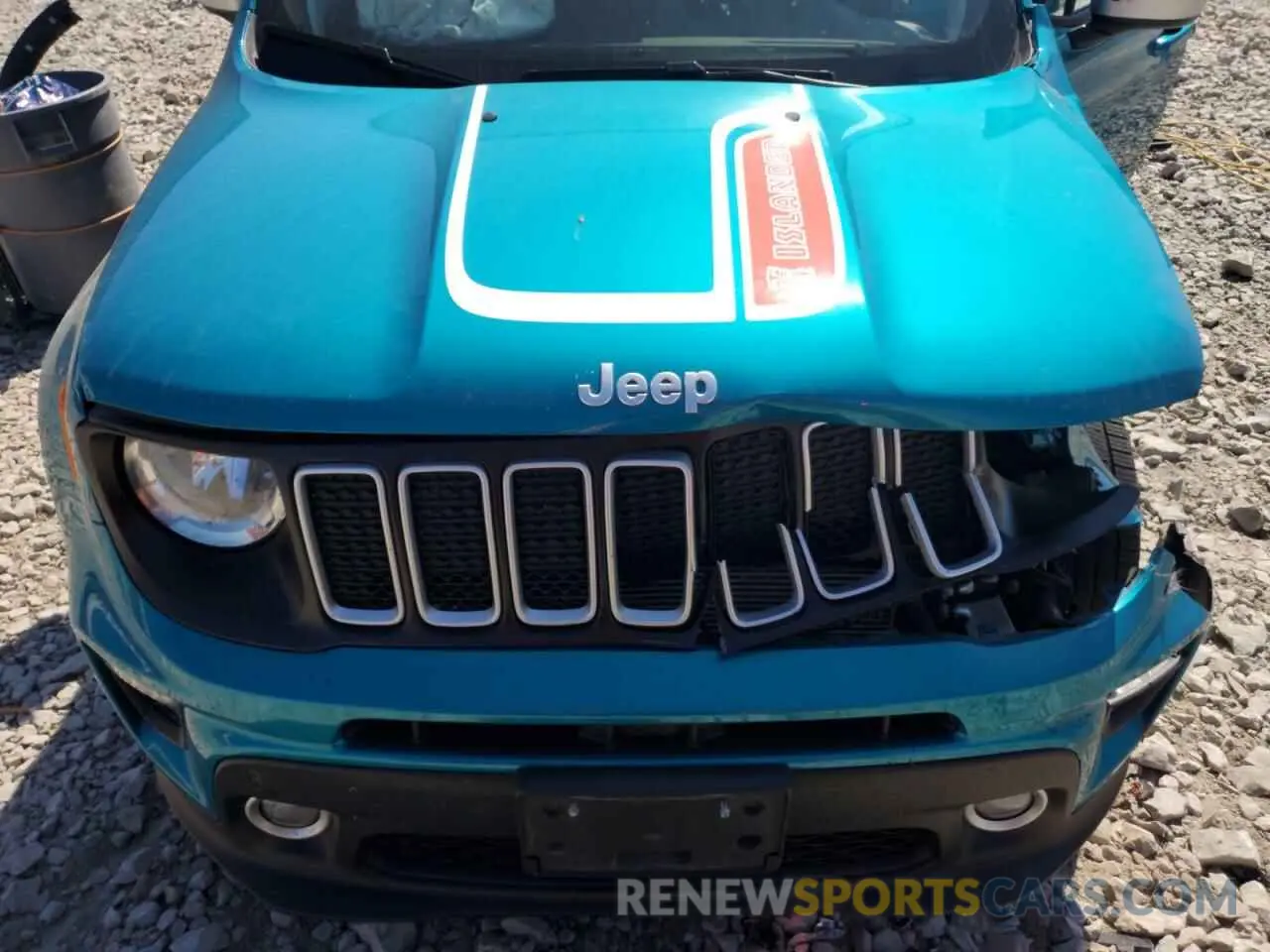 11 Photograph of a damaged car ZACNJDBB3MPM75714 JEEP RENEGADE 2021