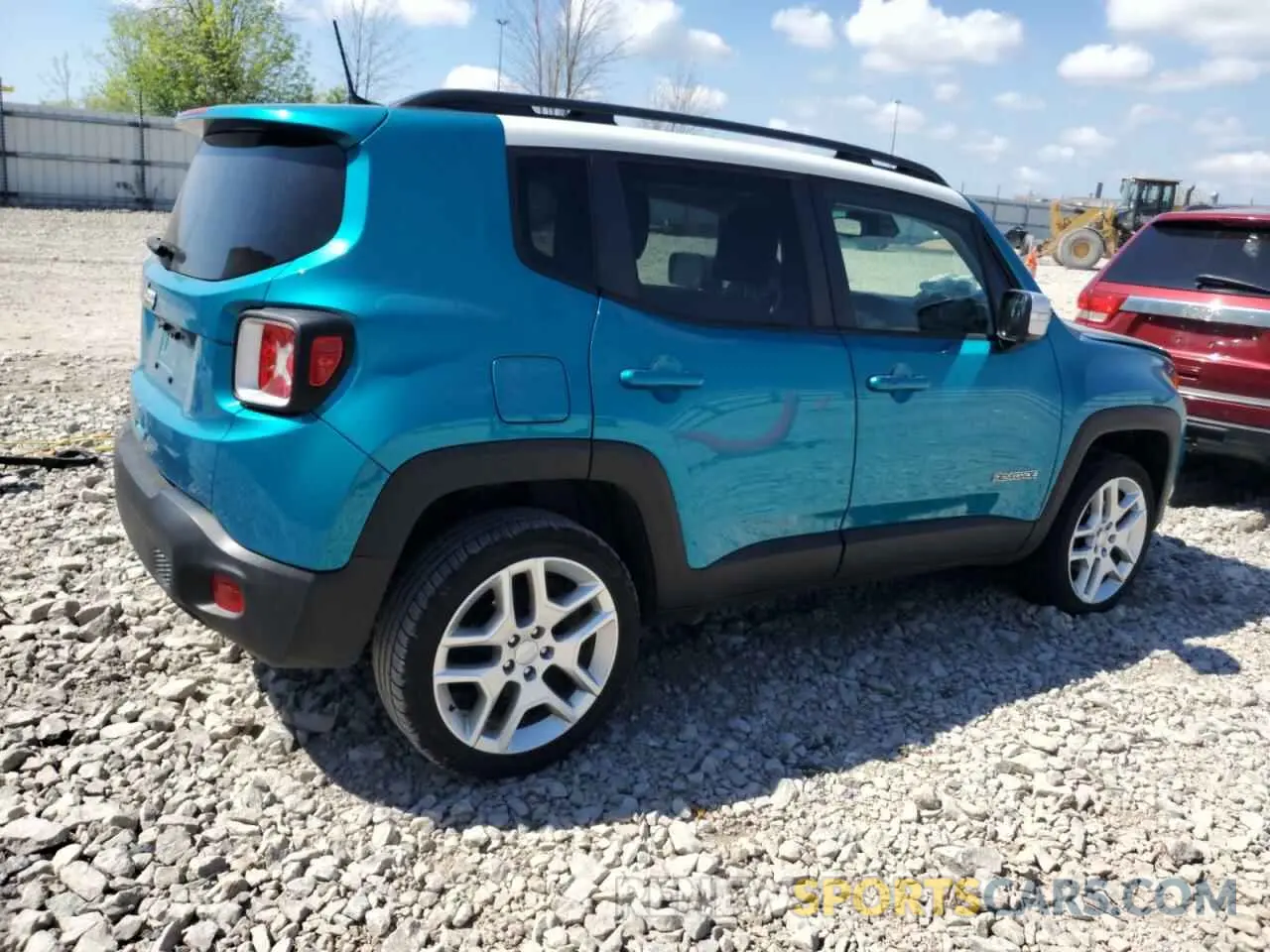 3 Photograph of a damaged car ZACNJDBB3MPM75714 JEEP RENEGADE 2021