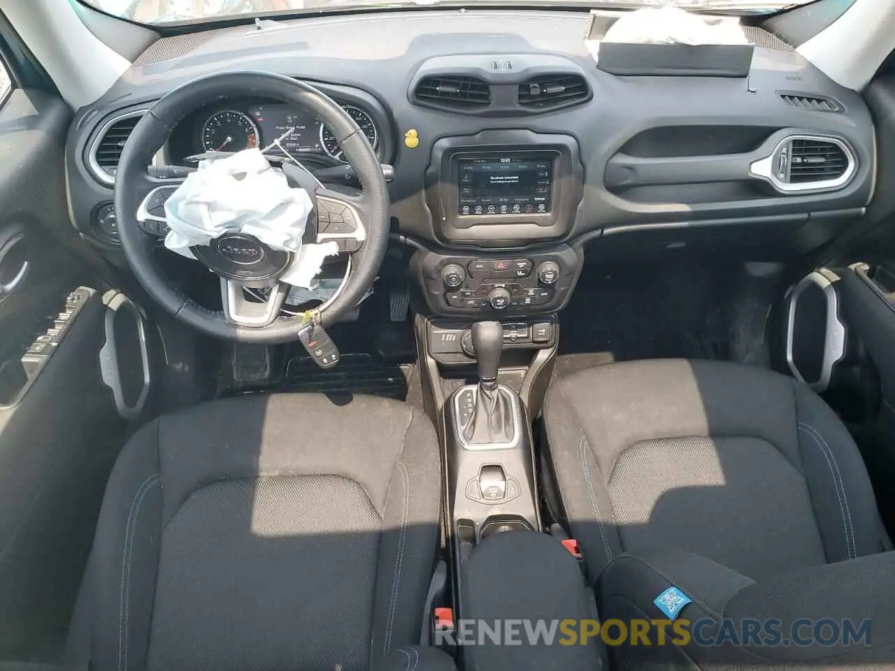 8 Photograph of a damaged car ZACNJDBB3MPM75714 JEEP RENEGADE 2021