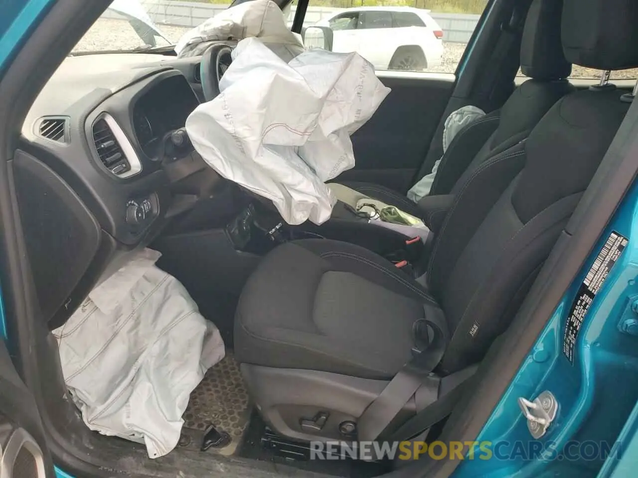 7 Photograph of a damaged car ZACNJDBB3MPN31456 JEEP RENEGADE 2021