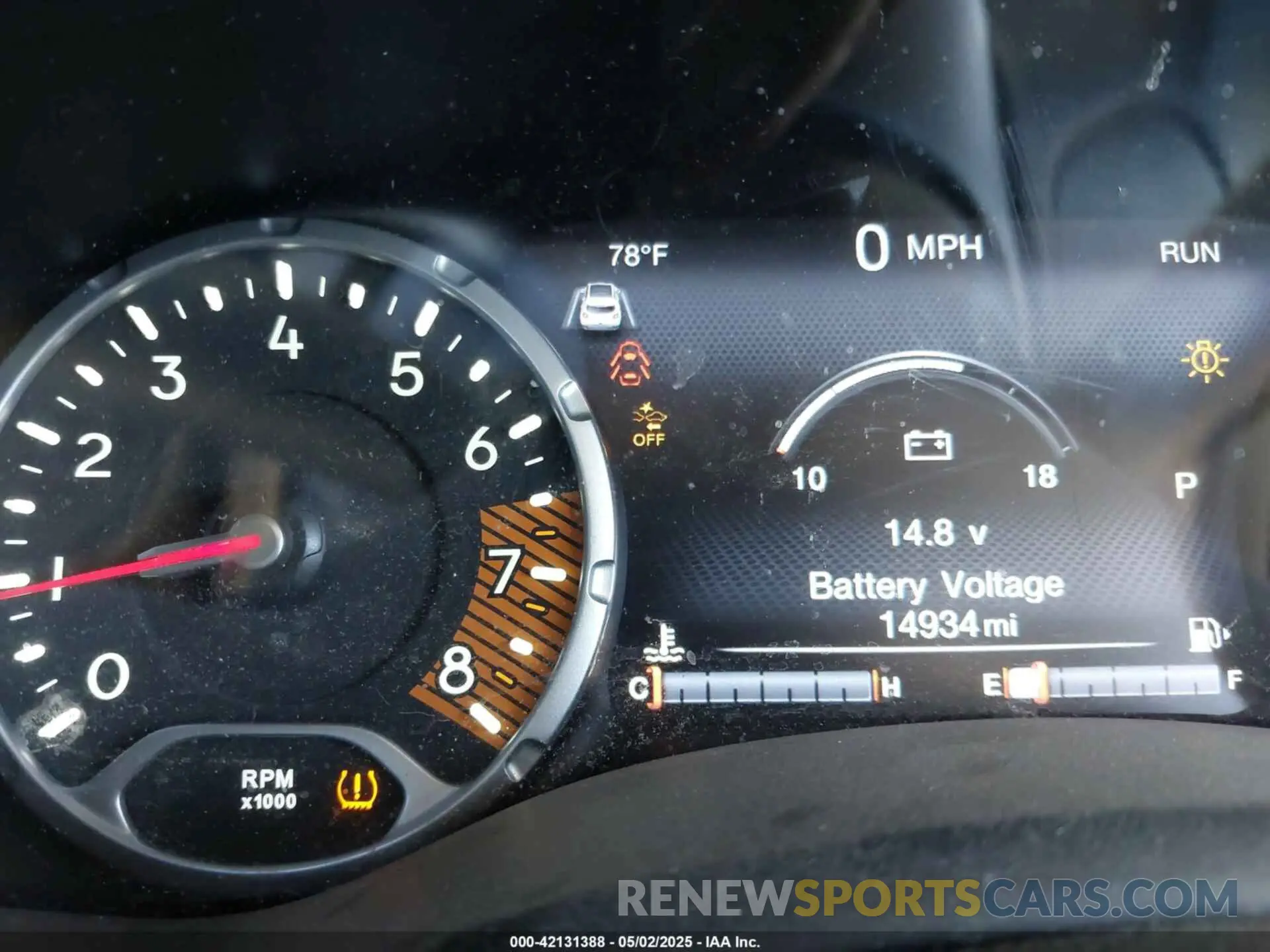 16 Photograph of a damaged car ZACNJDBB3MPN36642 JEEP RENEGADE 2021