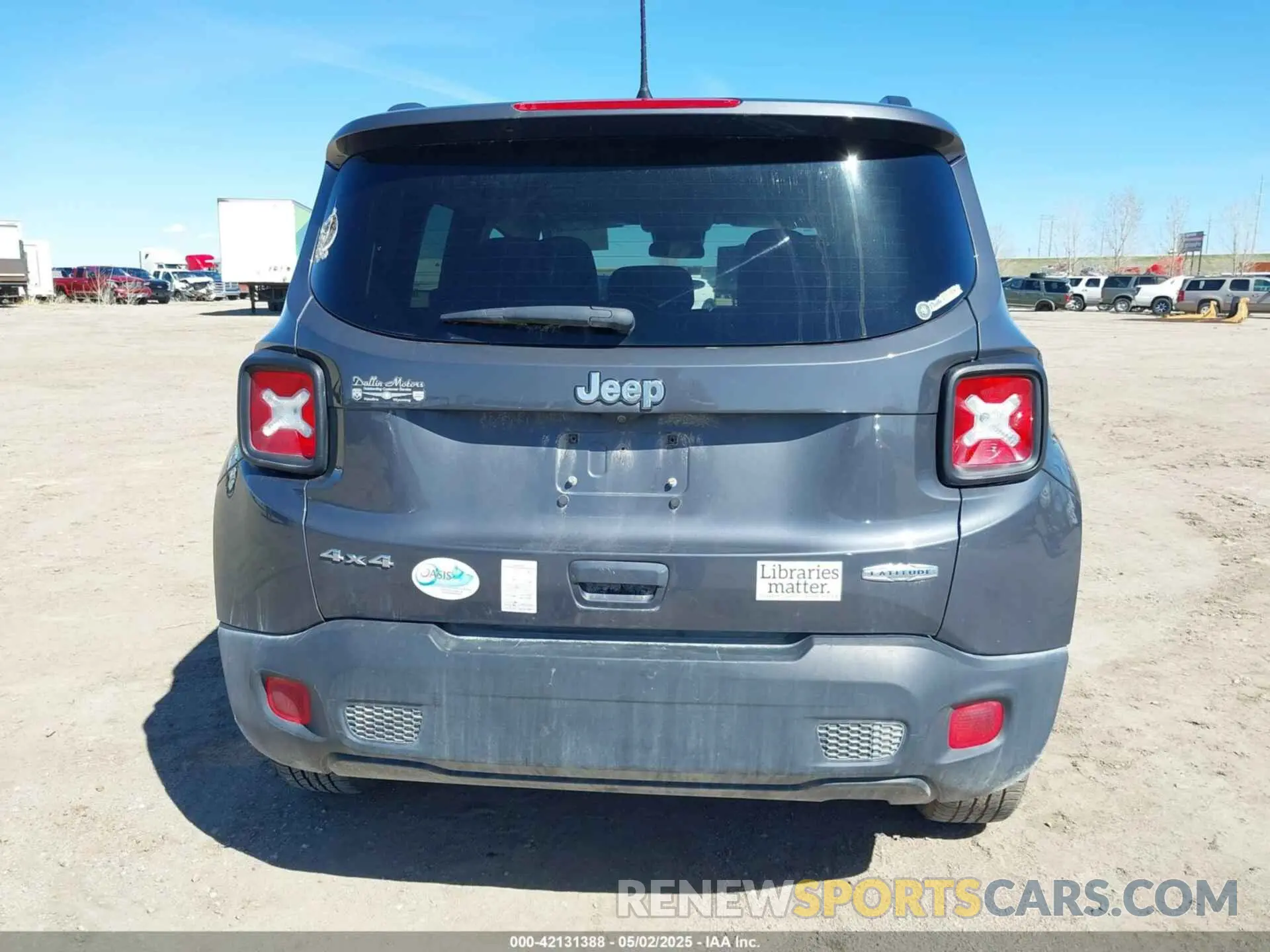 17 Photograph of a damaged car ZACNJDBB3MPN36642 JEEP RENEGADE 2021