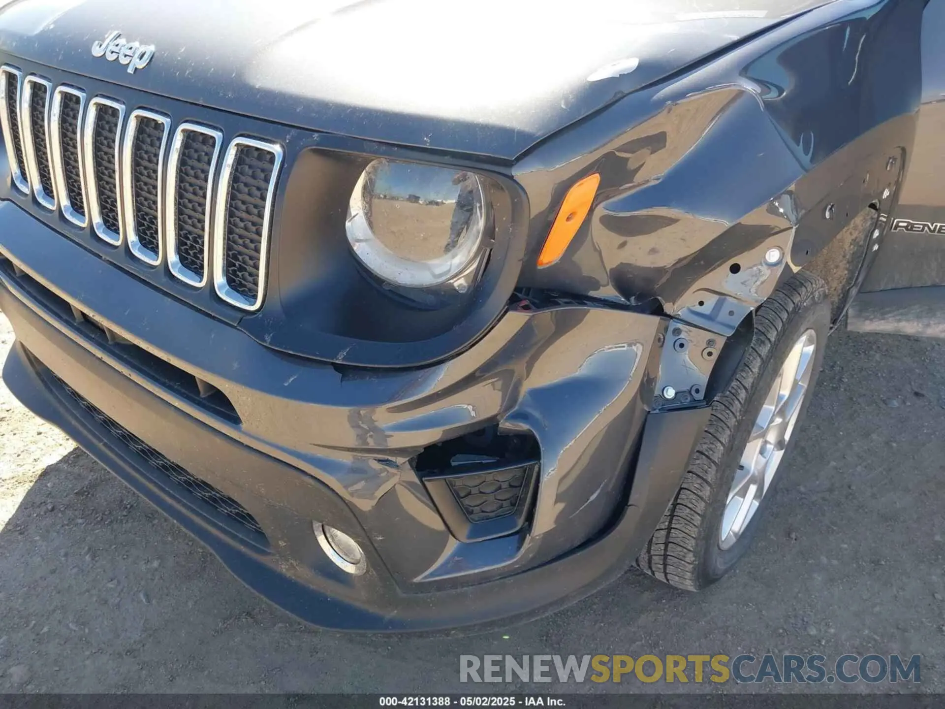 6 Photograph of a damaged car ZACNJDBB3MPN36642 JEEP RENEGADE 2021
