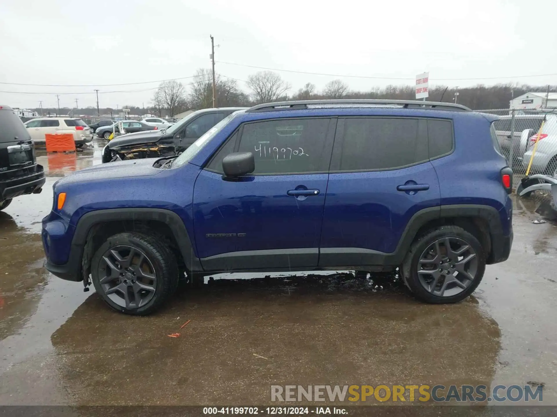 15 Photograph of a damaged car ZACNJDBB4MPM54242 JEEP RENEGADE 2021