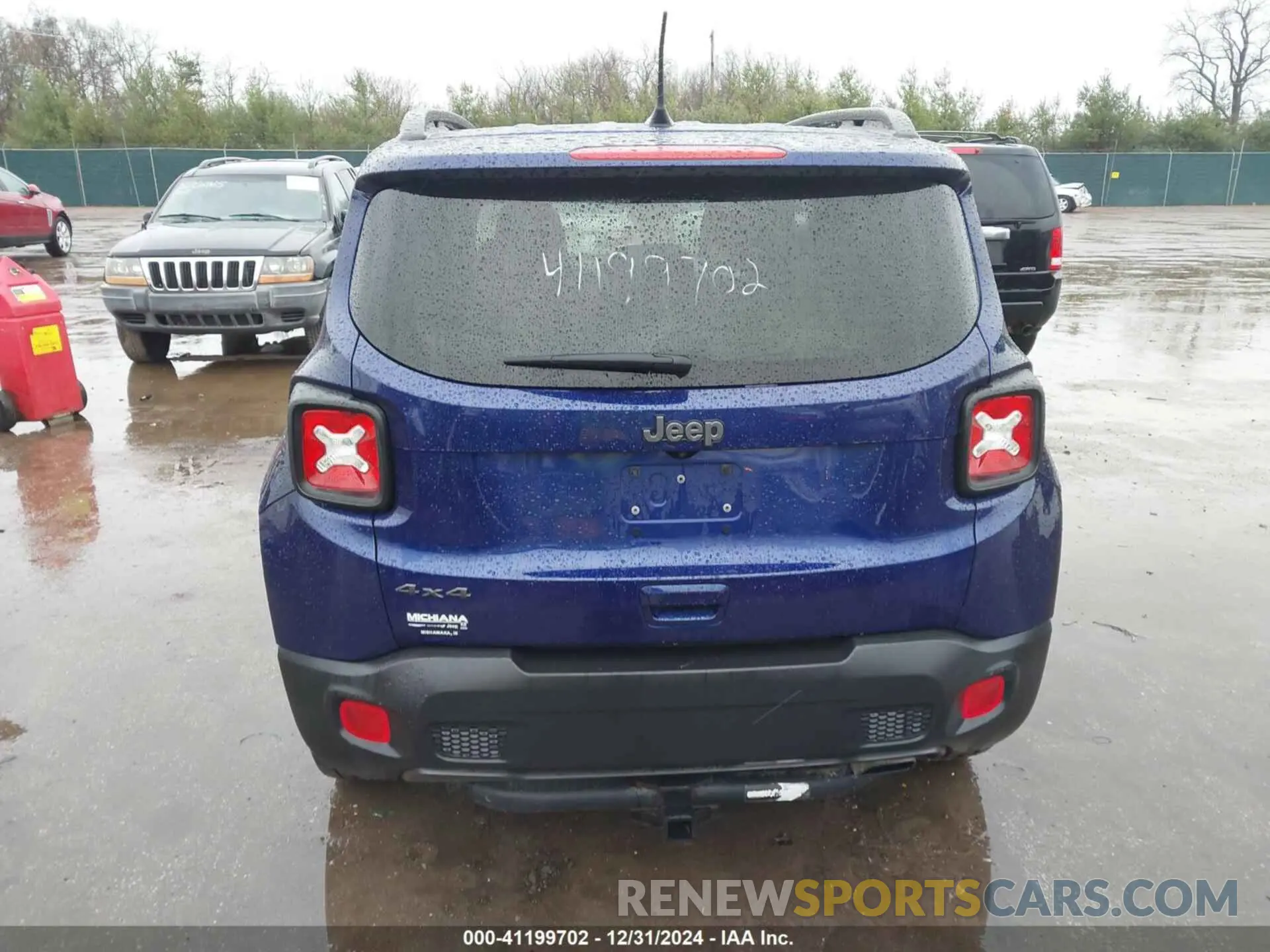 17 Photograph of a damaged car ZACNJDBB4MPM54242 JEEP RENEGADE 2021