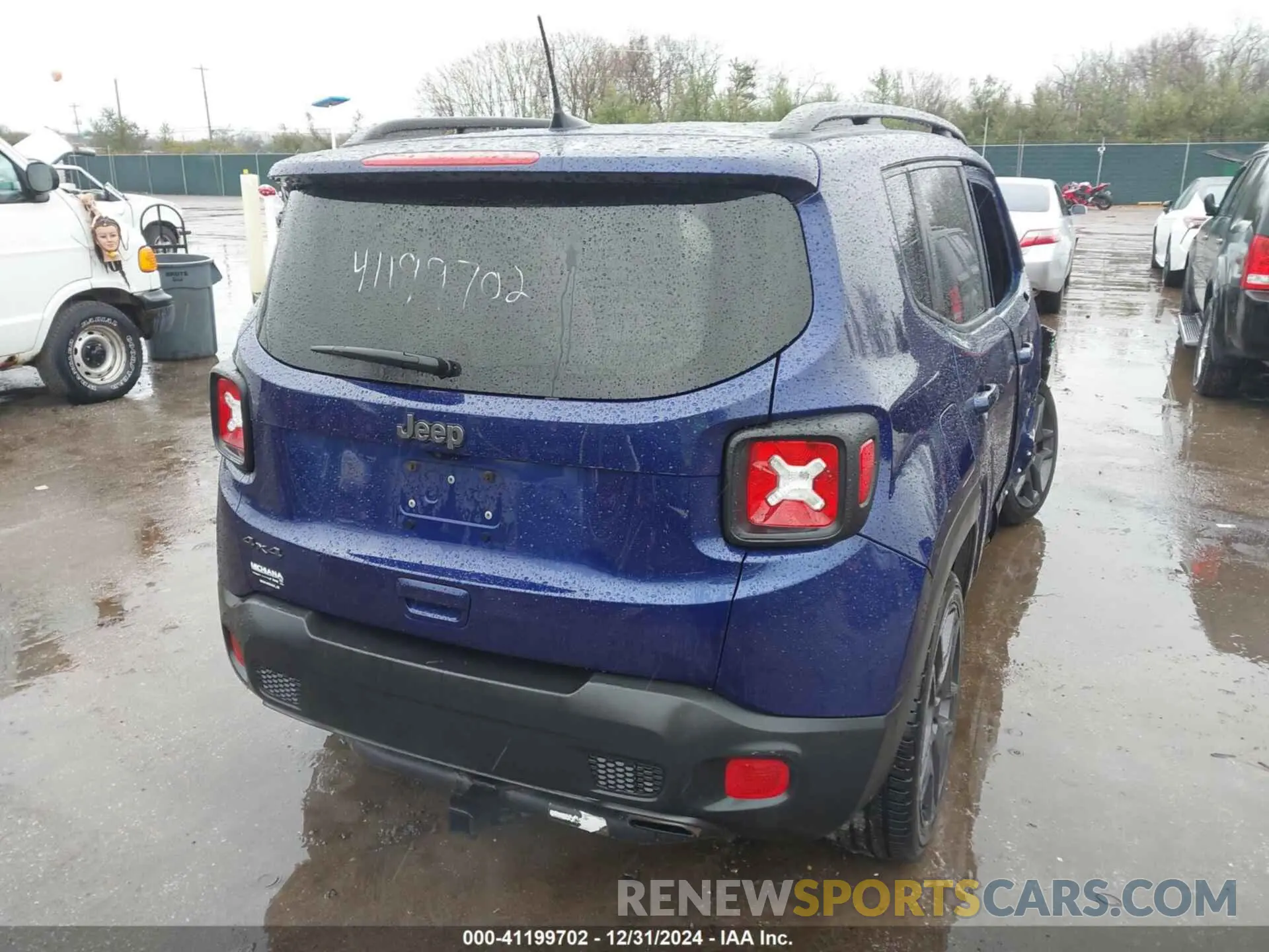 4 Photograph of a damaged car ZACNJDBB4MPM54242 JEEP RENEGADE 2021