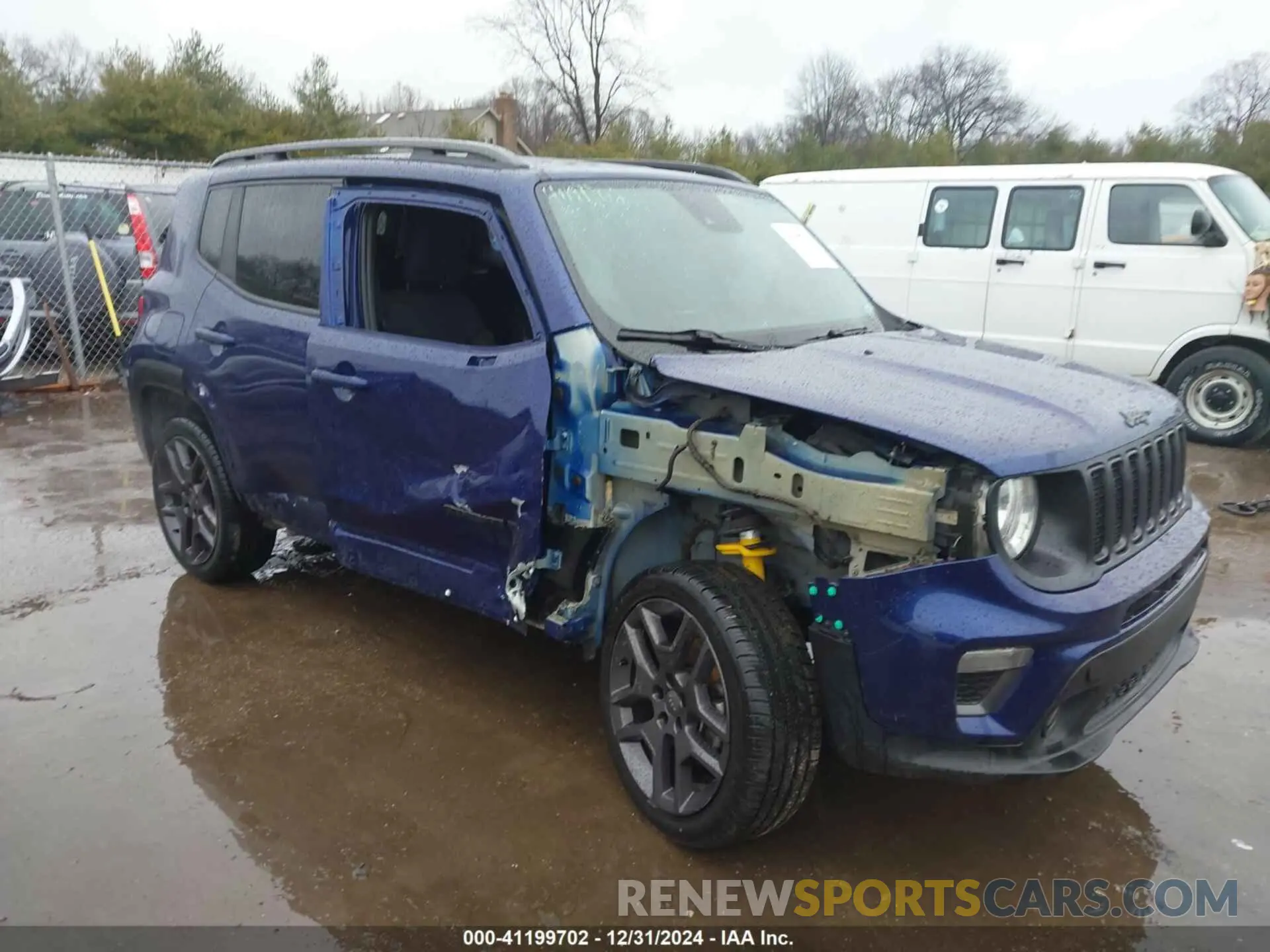 6 Photograph of a damaged car ZACNJDBB4MPM54242 JEEP RENEGADE 2021