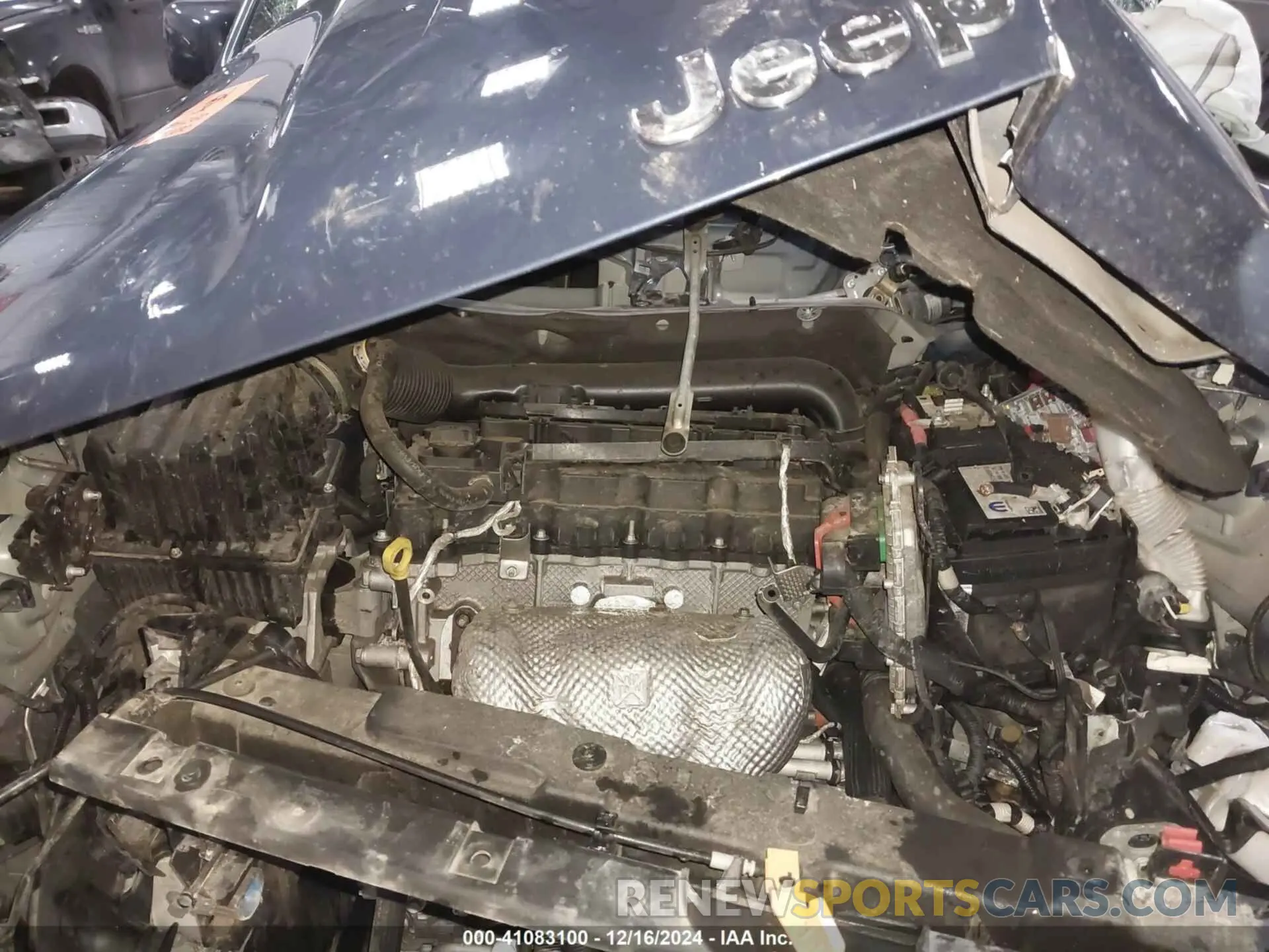 10 Photograph of a damaged car ZACNJDBB4MPN30607 JEEP RENEGADE 2021
