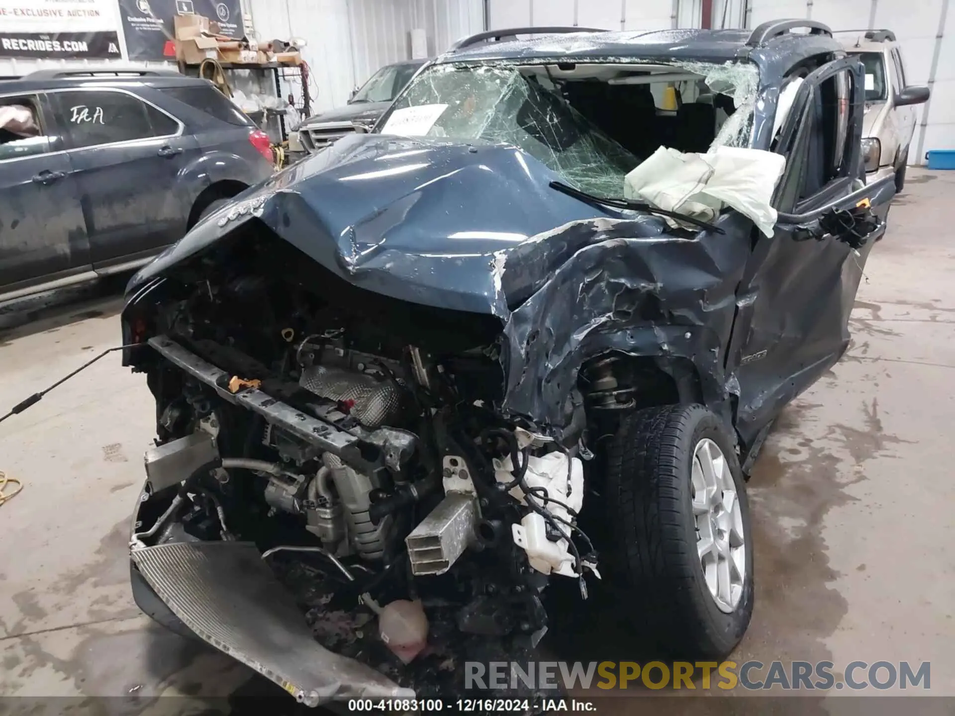 6 Photograph of a damaged car ZACNJDBB4MPN30607 JEEP RENEGADE 2021