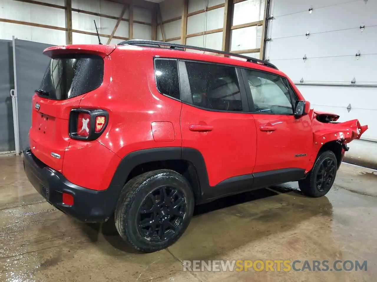 3 Photograph of a damaged car ZACNJDBB5MPM20018 JEEP RENEGADE 2021
