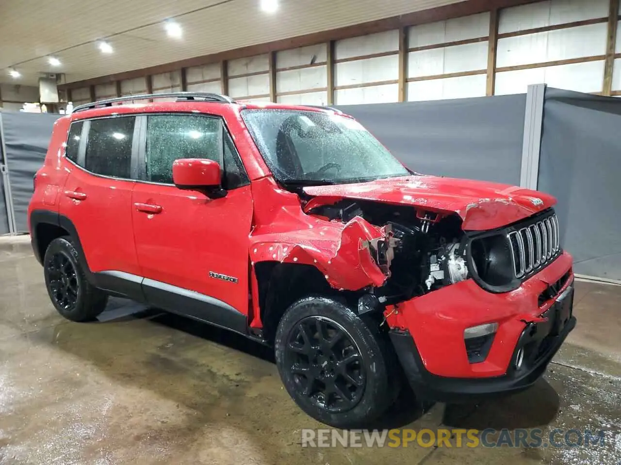 4 Photograph of a damaged car ZACNJDBB5MPM20018 JEEP RENEGADE 2021