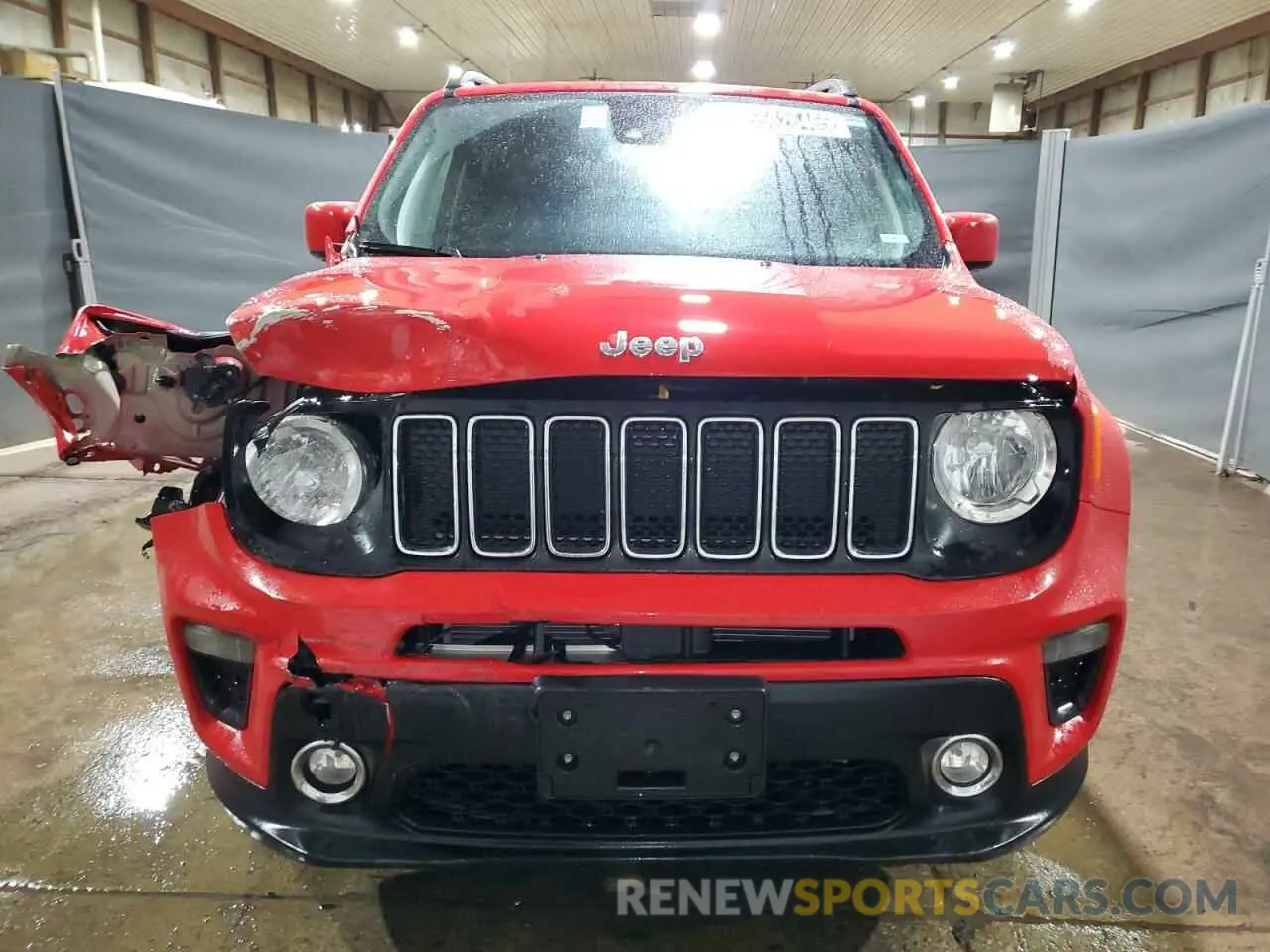 5 Photograph of a damaged car ZACNJDBB5MPM20018 JEEP RENEGADE 2021