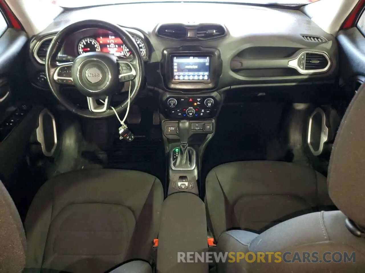 8 Photograph of a damaged car ZACNJDBB5MPM20018 JEEP RENEGADE 2021