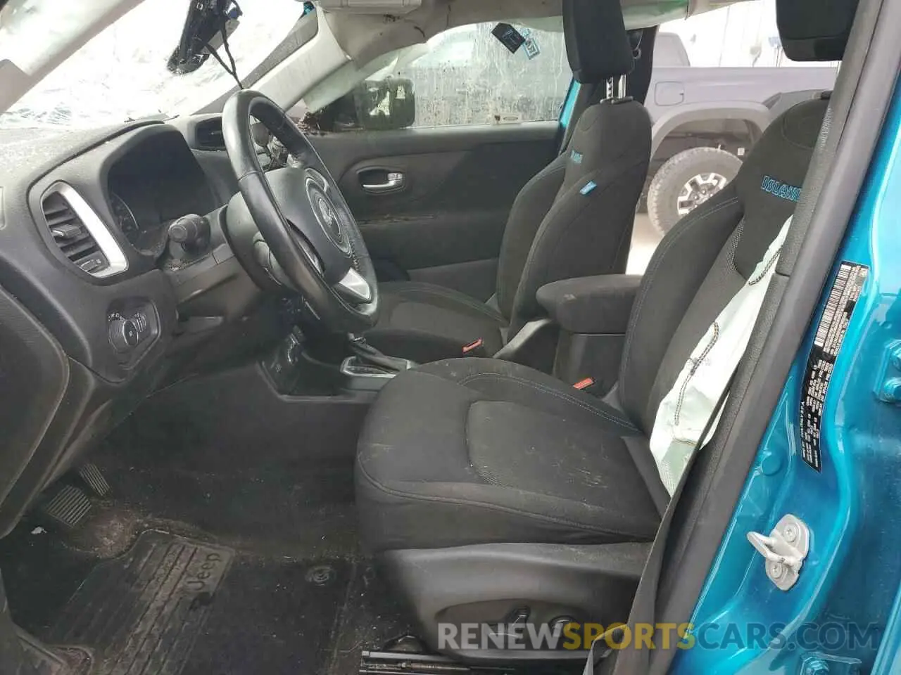 7 Photograph of a damaged car ZACNJDBB5MPM92000 JEEP RENEGADE 2021