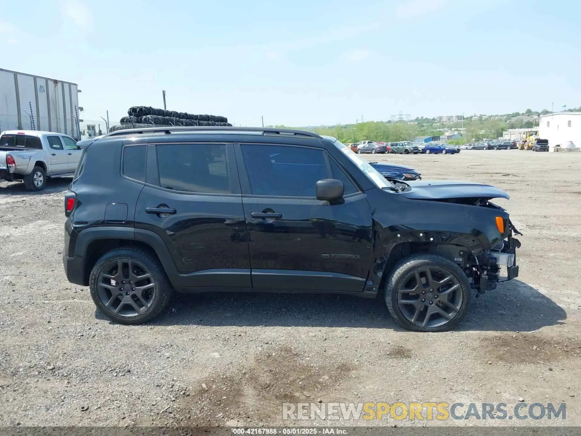 14 Photograph of a damaged car ZACNJDBB5MPN33810 JEEP RENEGADE 2021